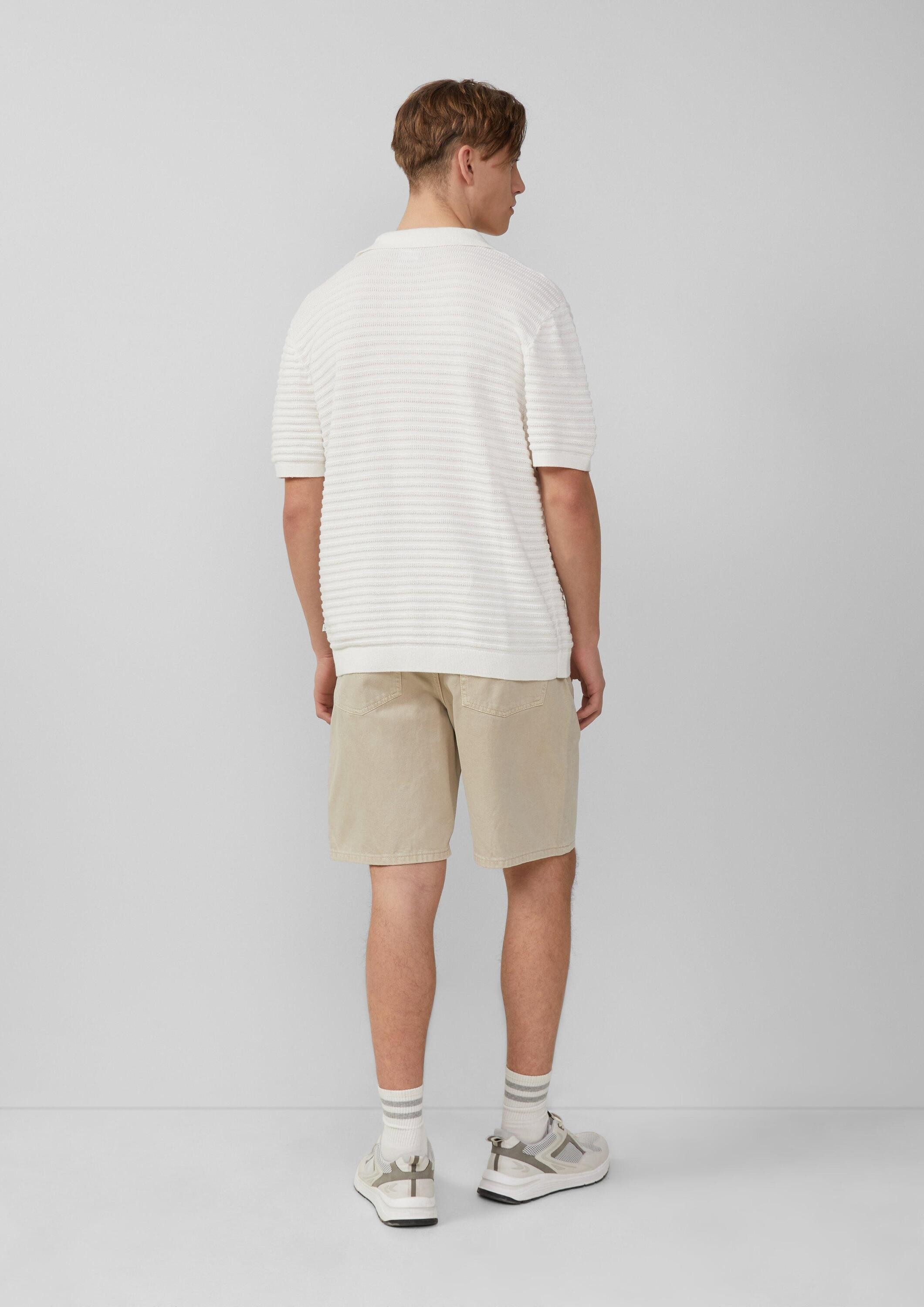 QS Jeansshorts Jeans-Bermuda Denim-Shorts / Loose Fit / Mid Rise / Wide Leg