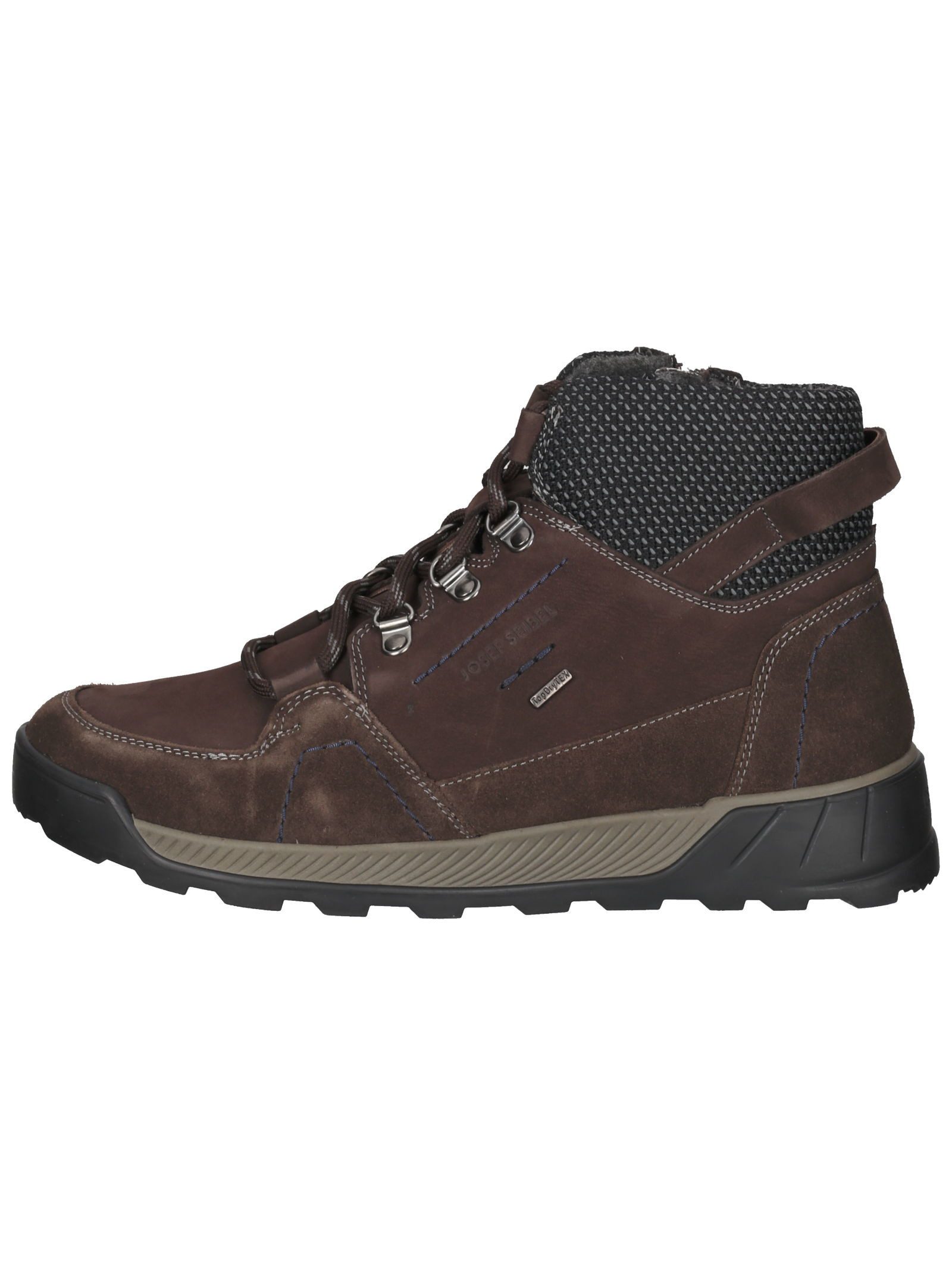 Josef Seibel Stiefelette Leder/Textil . Schnürstiefelette