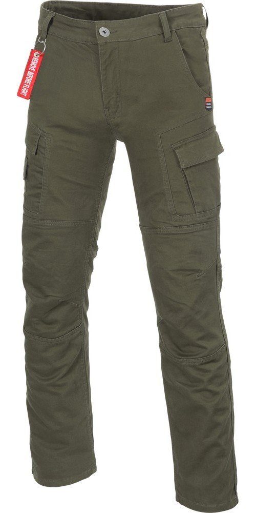 Fargo Motorradhose Oliv Büse Textilhose