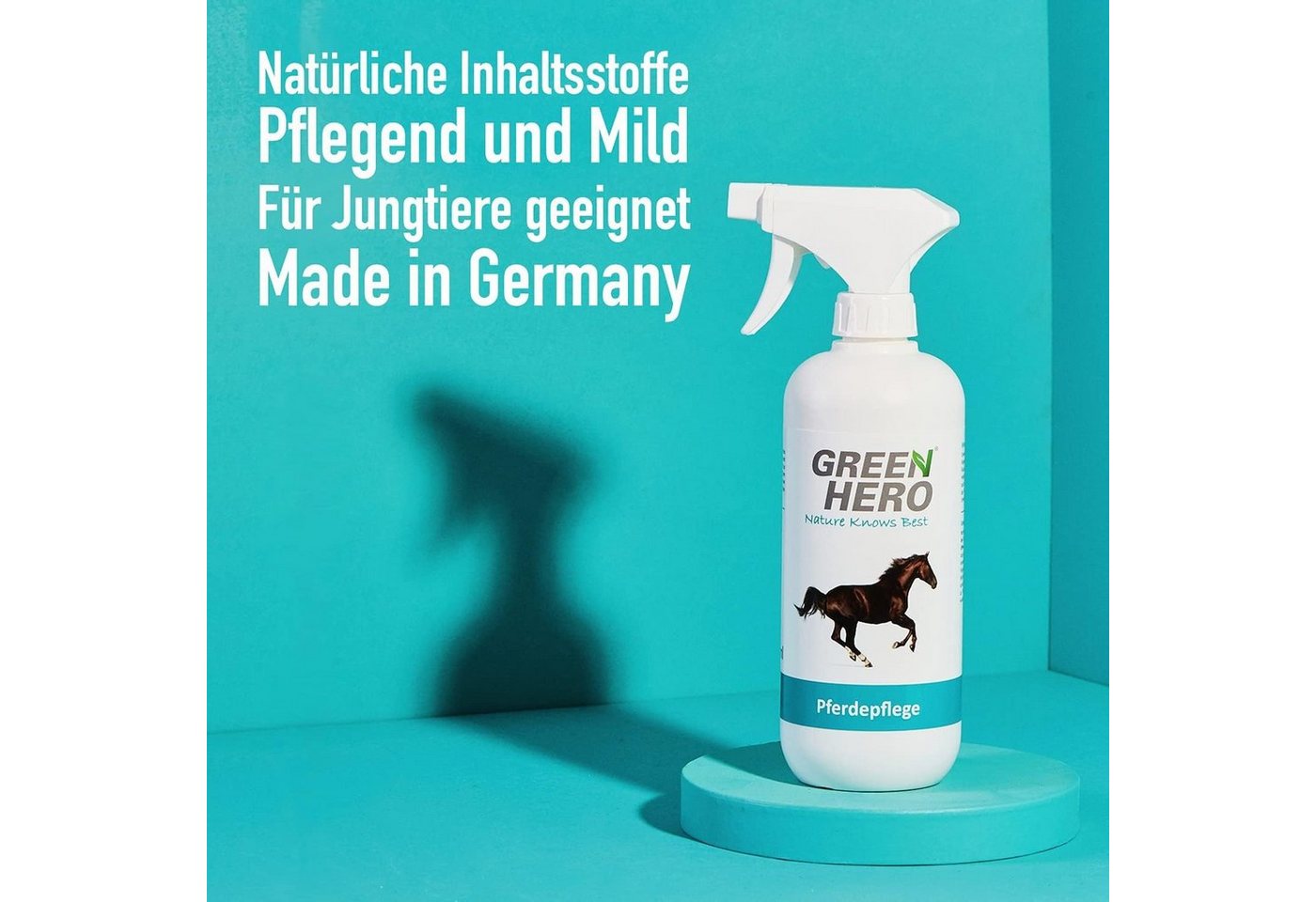 Thumbnail - GreenHero Fellpflege Pferdepflege - Natürliche Inhaltsstoffe, 500 ml