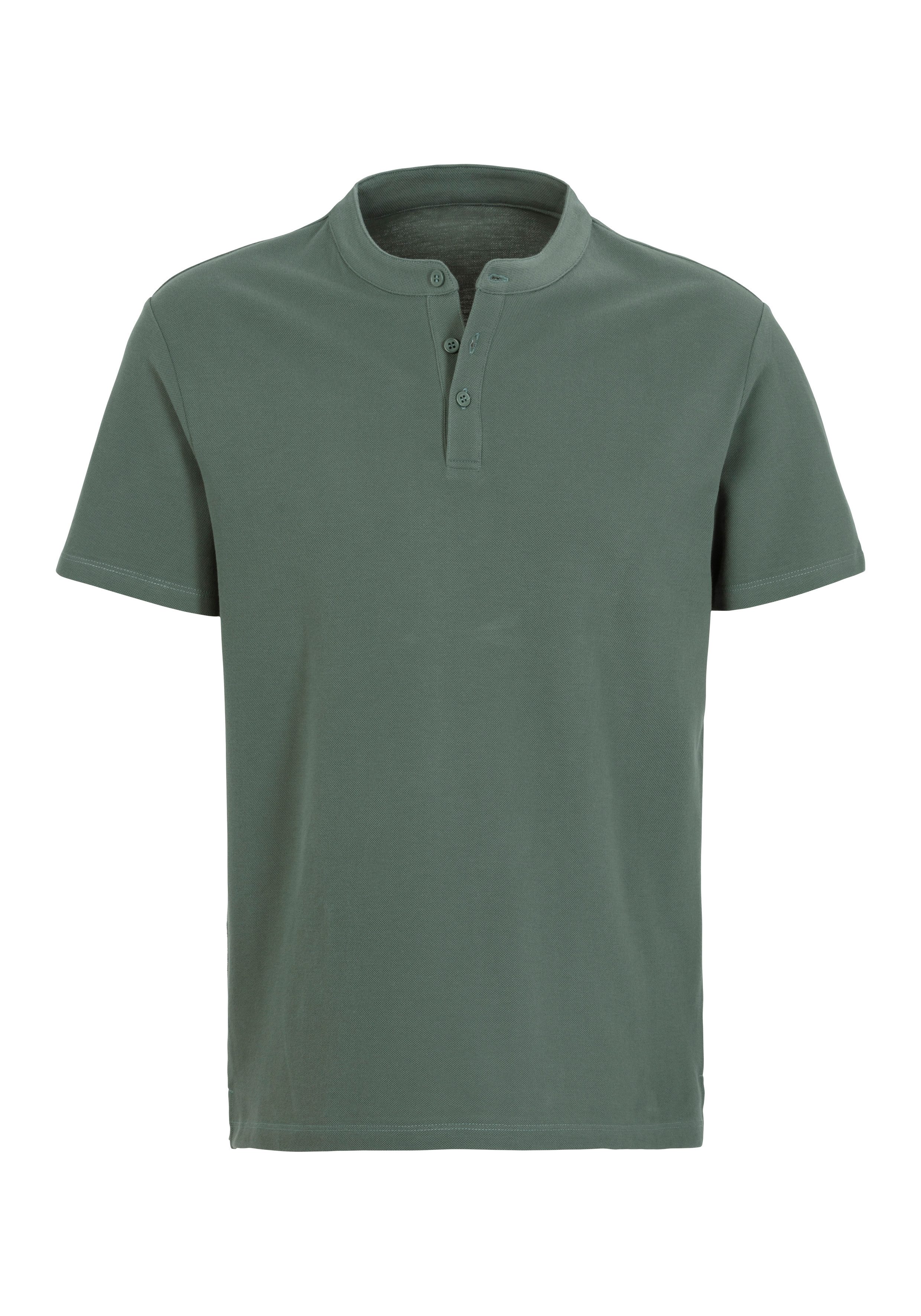 John Devin Poloshirt mit Stehkragen, Regular-Fit, aus Baumwoll-Piqué. € 14,99