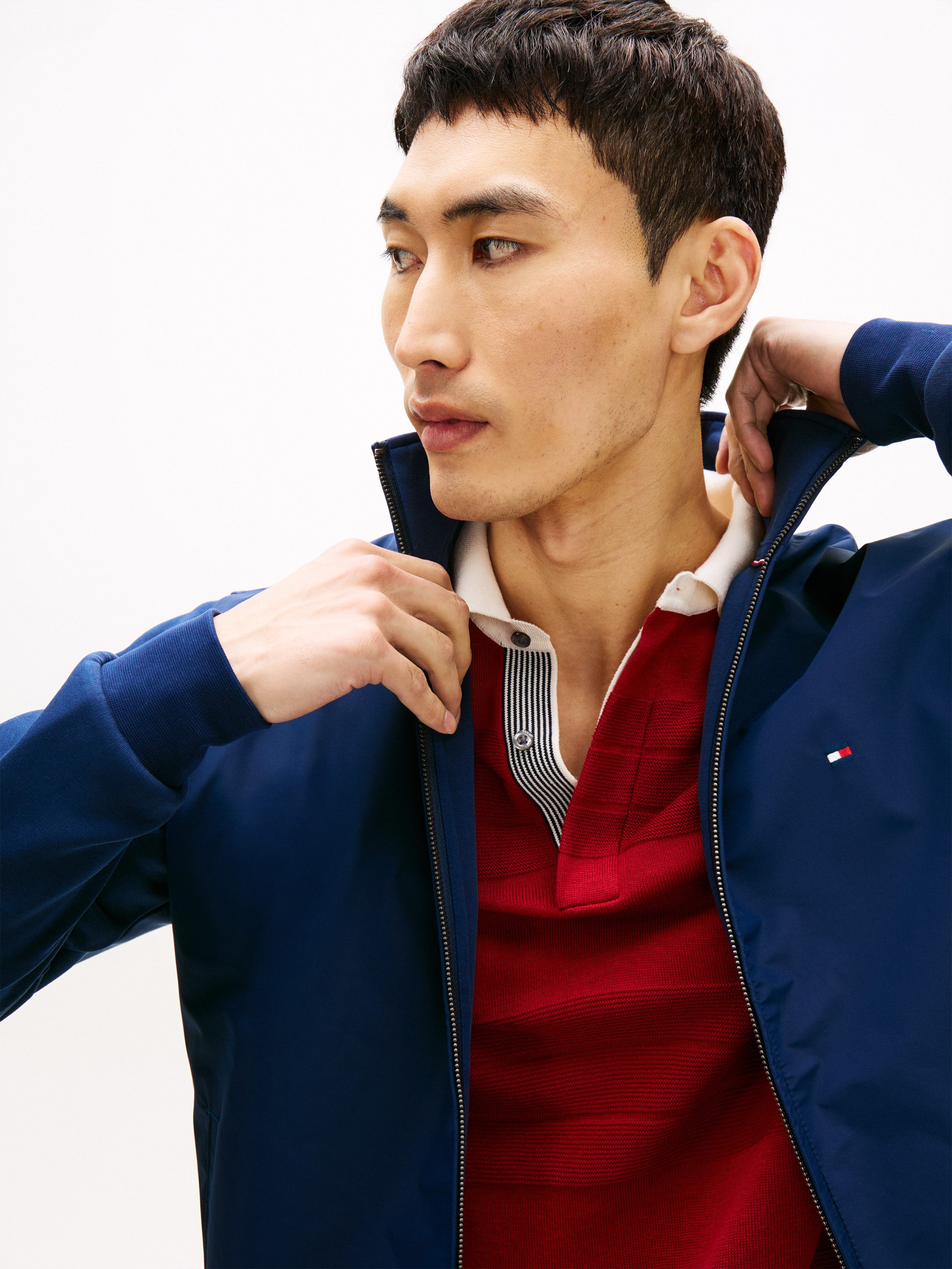 Tommy Hilfiger Outdoorjacke ESSENTIAL INTECHNO Regular fit mit Stehkragen günstig online kaufen