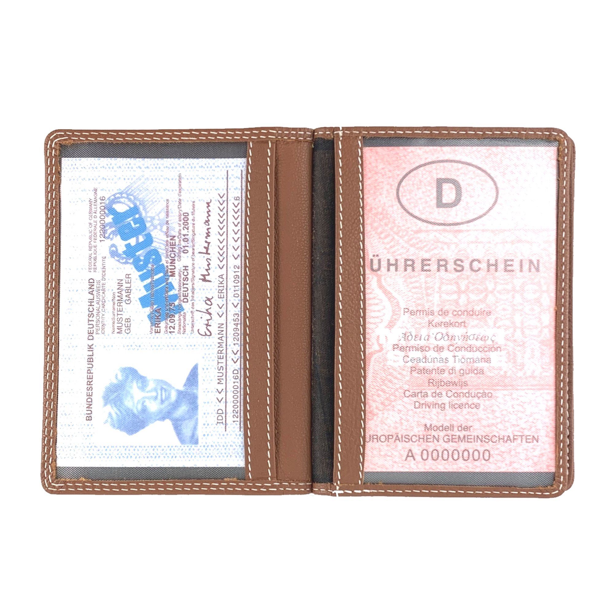 L&B Kartenetui Rindsleder Ausweishülle, RFID-Schutz >2397-Soft< Dokumentenm günstig online kaufen