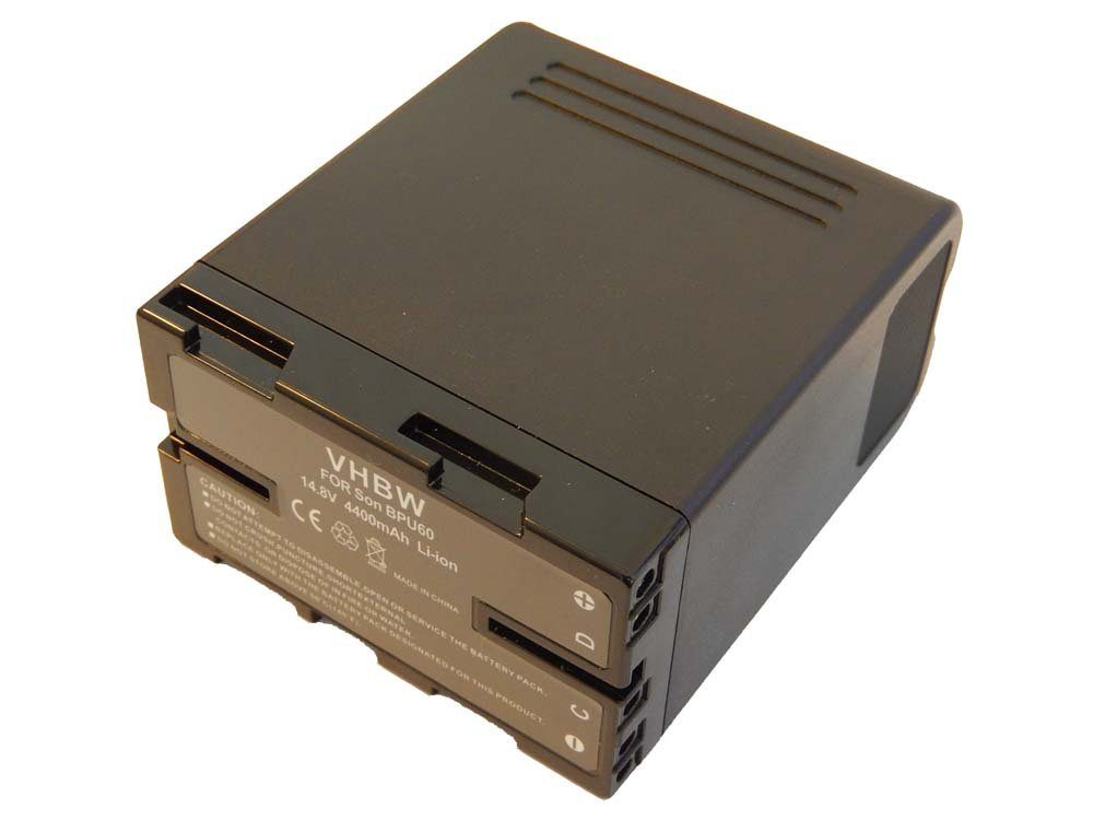 vhbw kompatibel mit Sony PXW-FS7, PXW-FS7M2, PXW X-180, PXW­-X160 Kamera-Akku Li-Ion 4400 mAh (14,8 V)