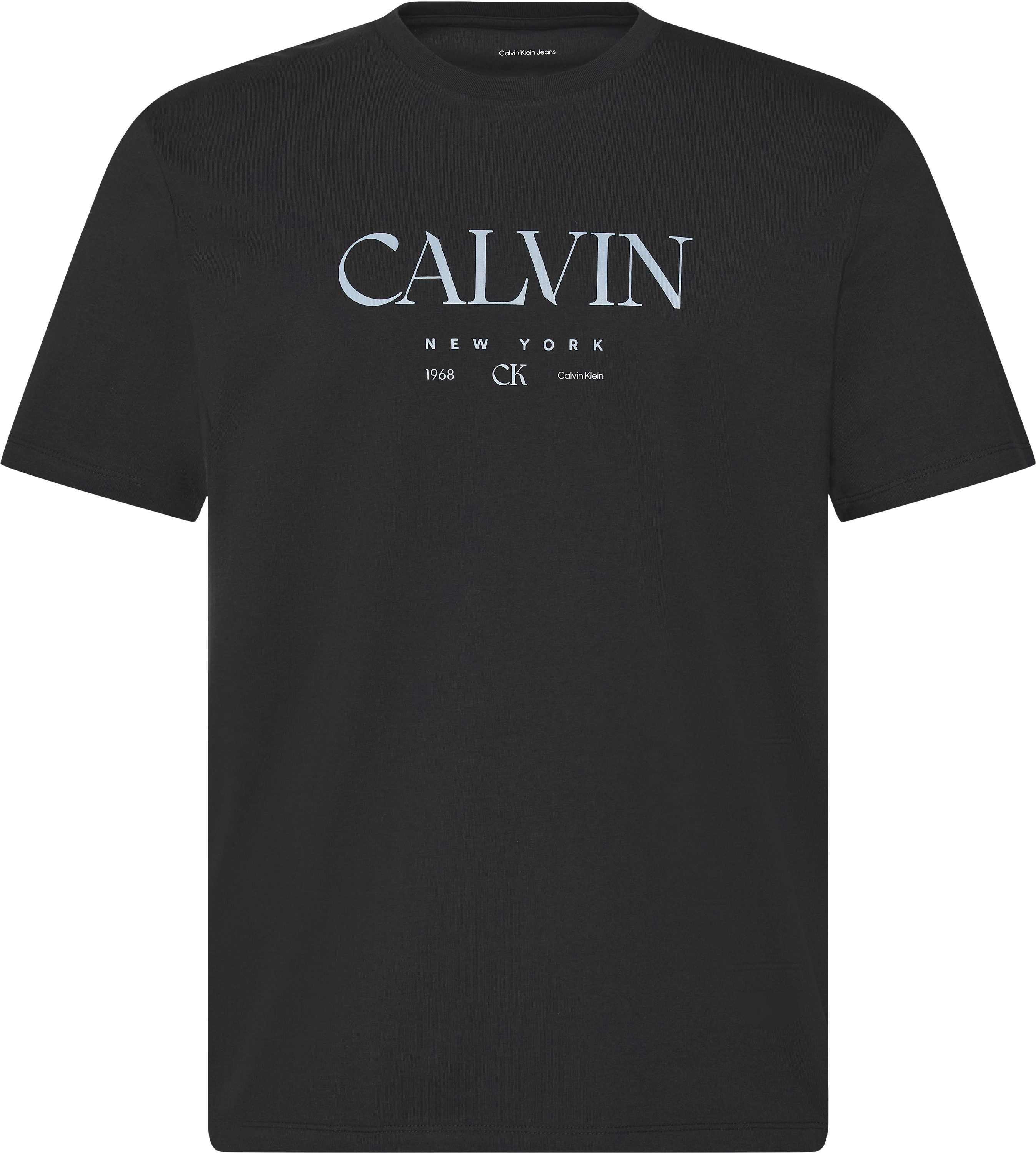 Calvin Klein T-Shirt Regular fit, mit Rundhalsausschnitt