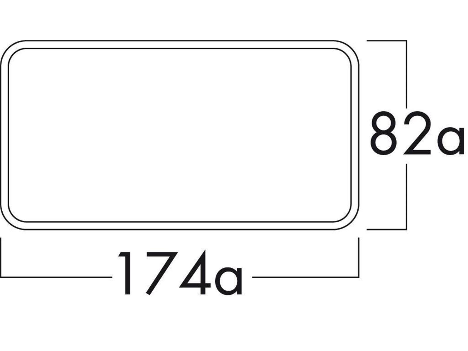 Naber Montagezubehör flow Dunstabzugshaube GTS Star 4033043 125 COMPAIR 125 Mauerkasten F