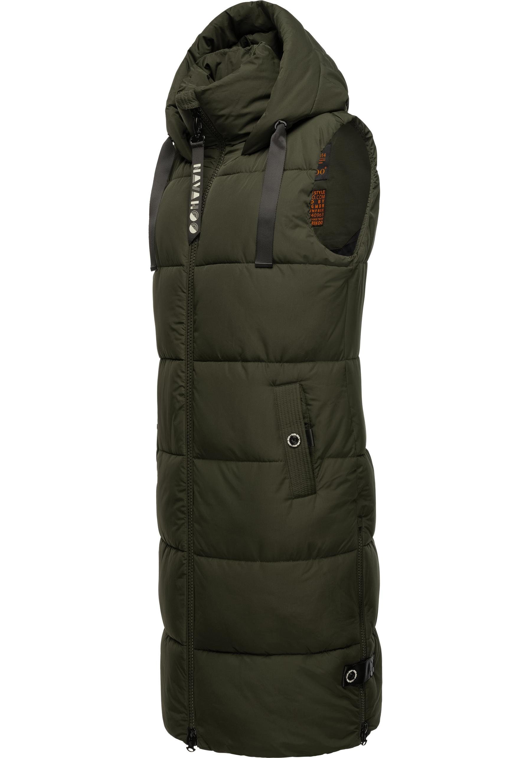 Navahoo Steppweste "Schnuffelchen", (1 tlg.), warme Damen Outdoor-Weste lan günstig online kaufen