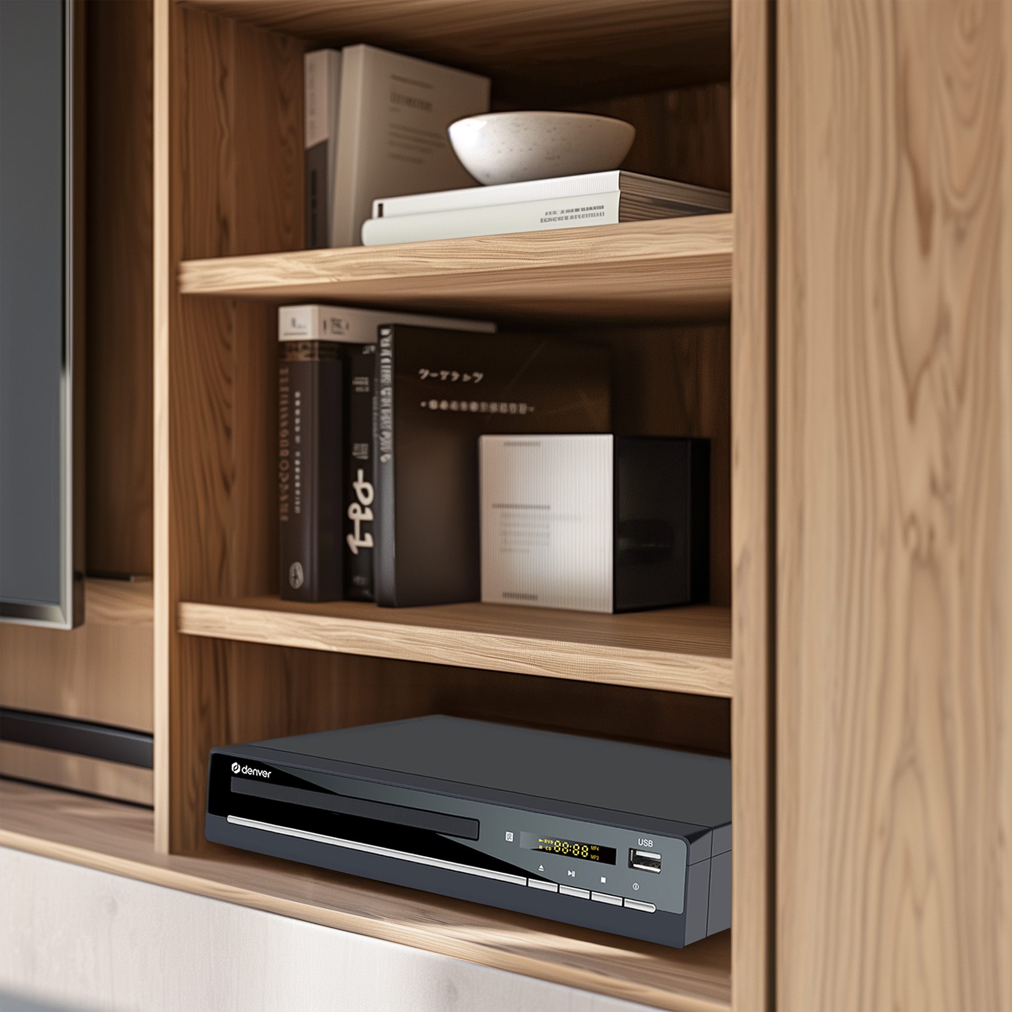 Denver DVH-7787 DVD-Player (mit Stereo-Dolby-Digital-Surround-Sound-Decoder; PAL/NTSC kompatibel, mit Stereo-Dolby-Digital-Surround-Sound-Decoder; PAL/NTSC kompatibel)