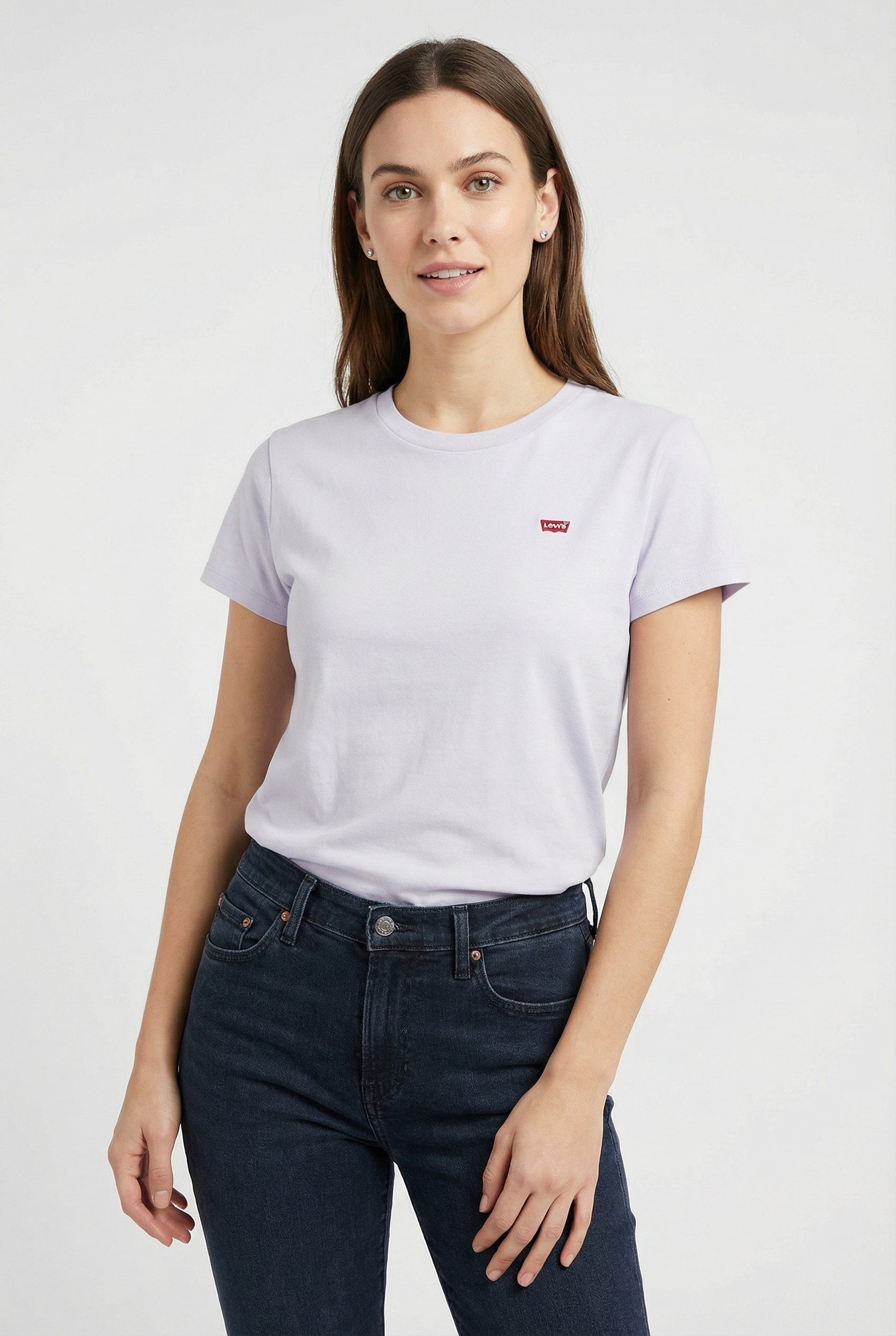 Levi's® Plus T-Shirt PL THE PERFECT mit Logo-Stickerei