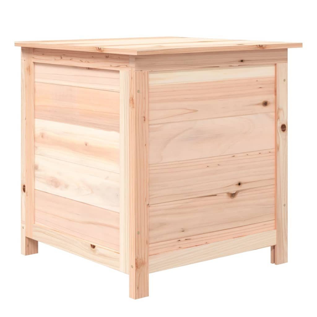 50x50x56 cm vidaXL Outdoor-Kissenbox Gartenbox Massivholz Natur Tanne