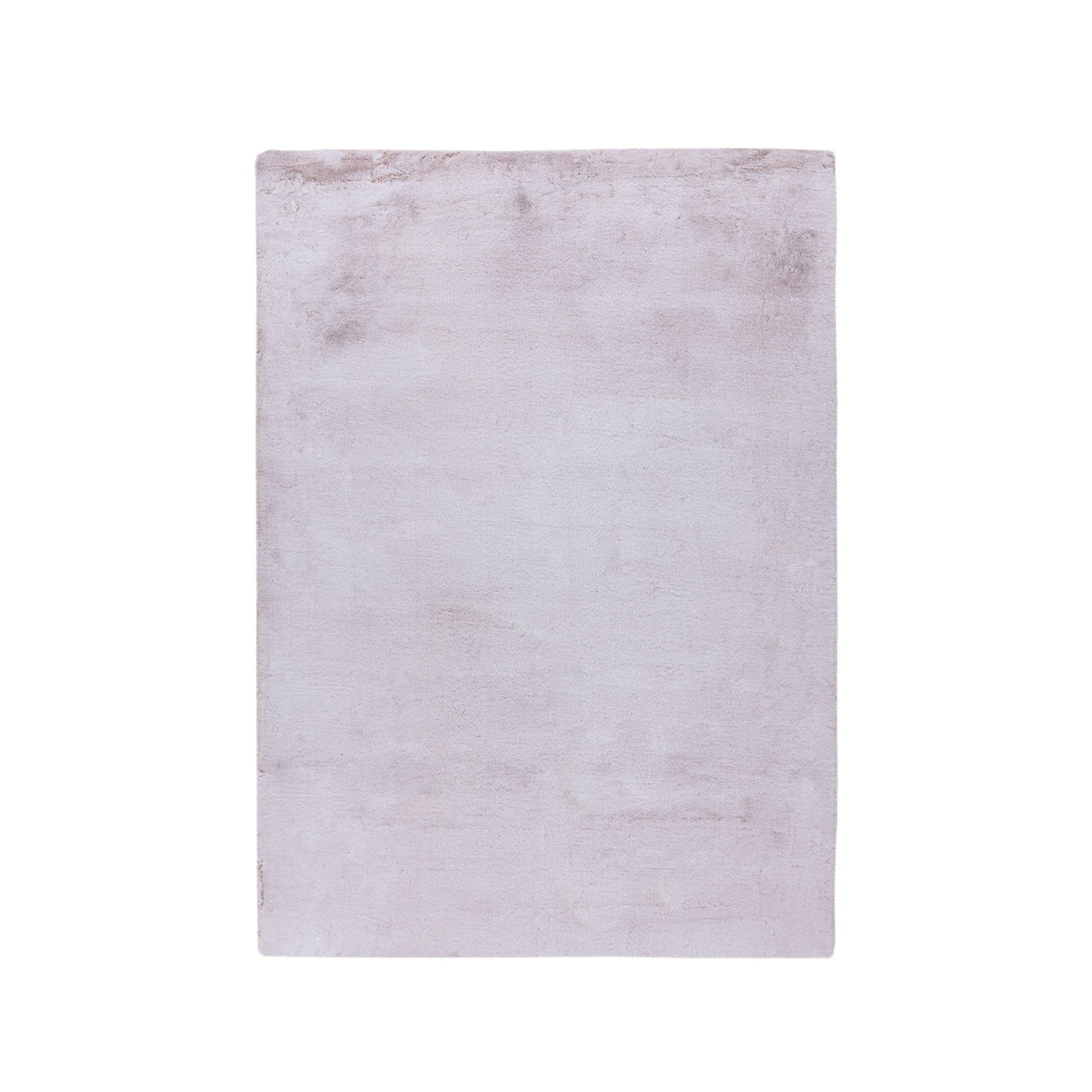 Qiyano Teppich Hochflorteppich Veronica 100 Rosa 80 x 150 cm günstig online kaufen