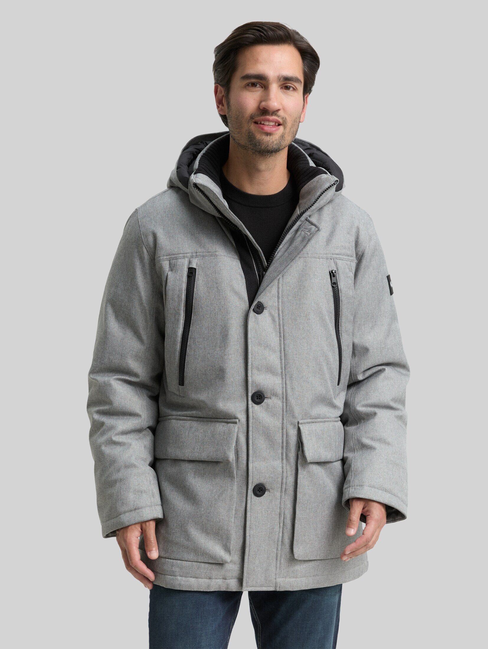 TOM TAILOR Wintermantel Jacken Arctic Parka mit abnehmbarer Kapuze
