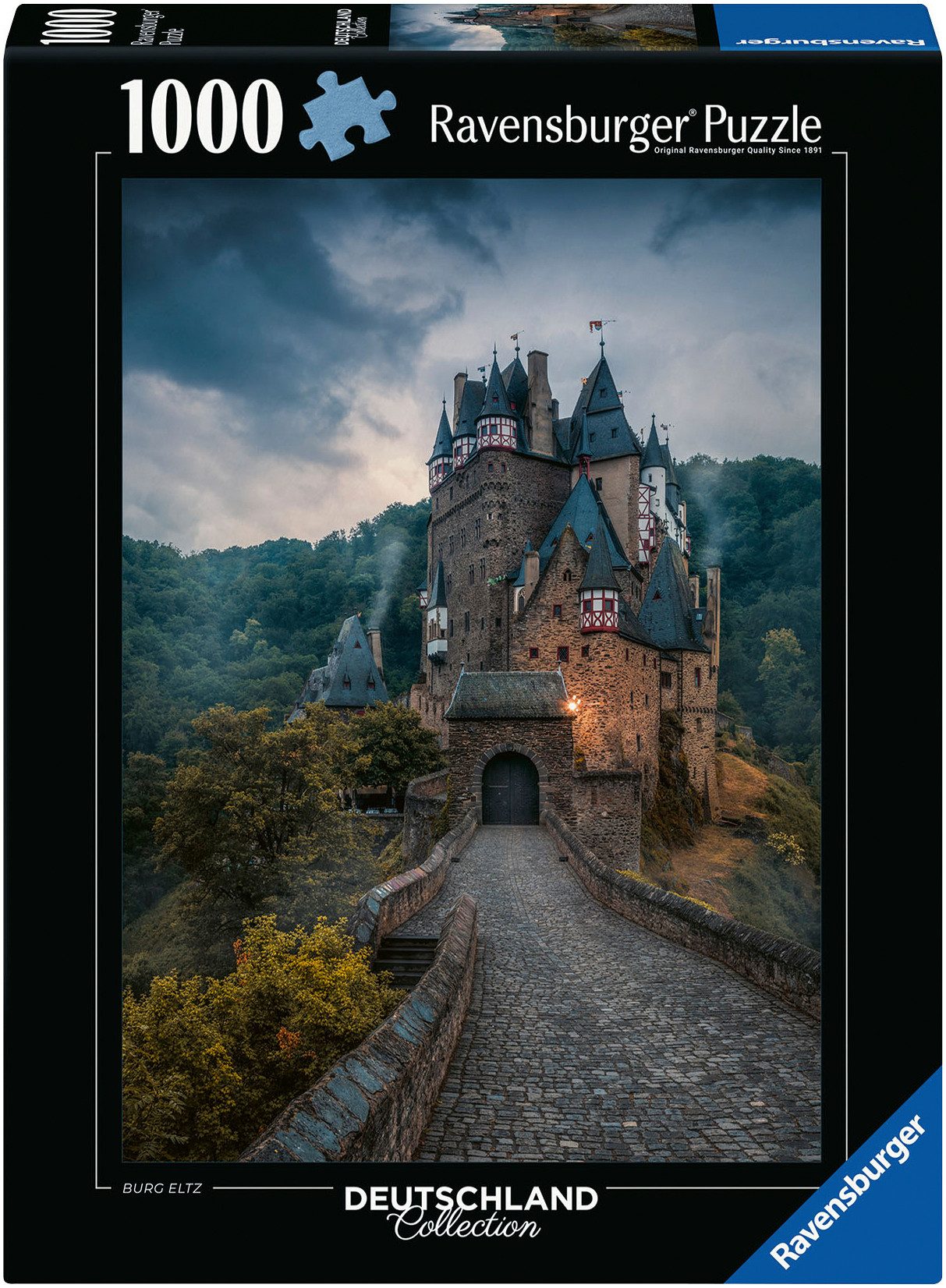Ravensburger Puzzle Deutschland Collection, Burg Eltz, 1000 Puzzleteile, Ma günstig online kaufen