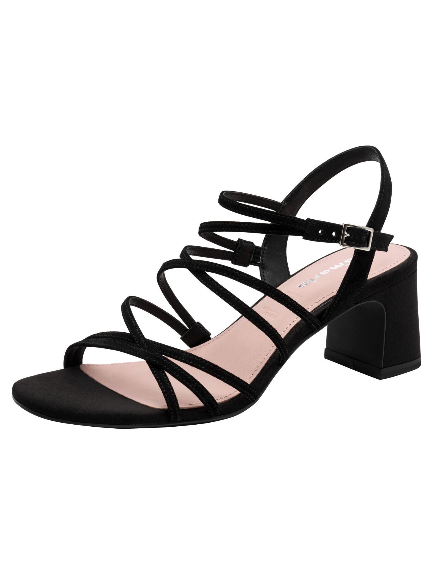 Tamaris ANTIslide, TOUCH-IT, ANTIshokk aus Leder Sandalette ANTIslide