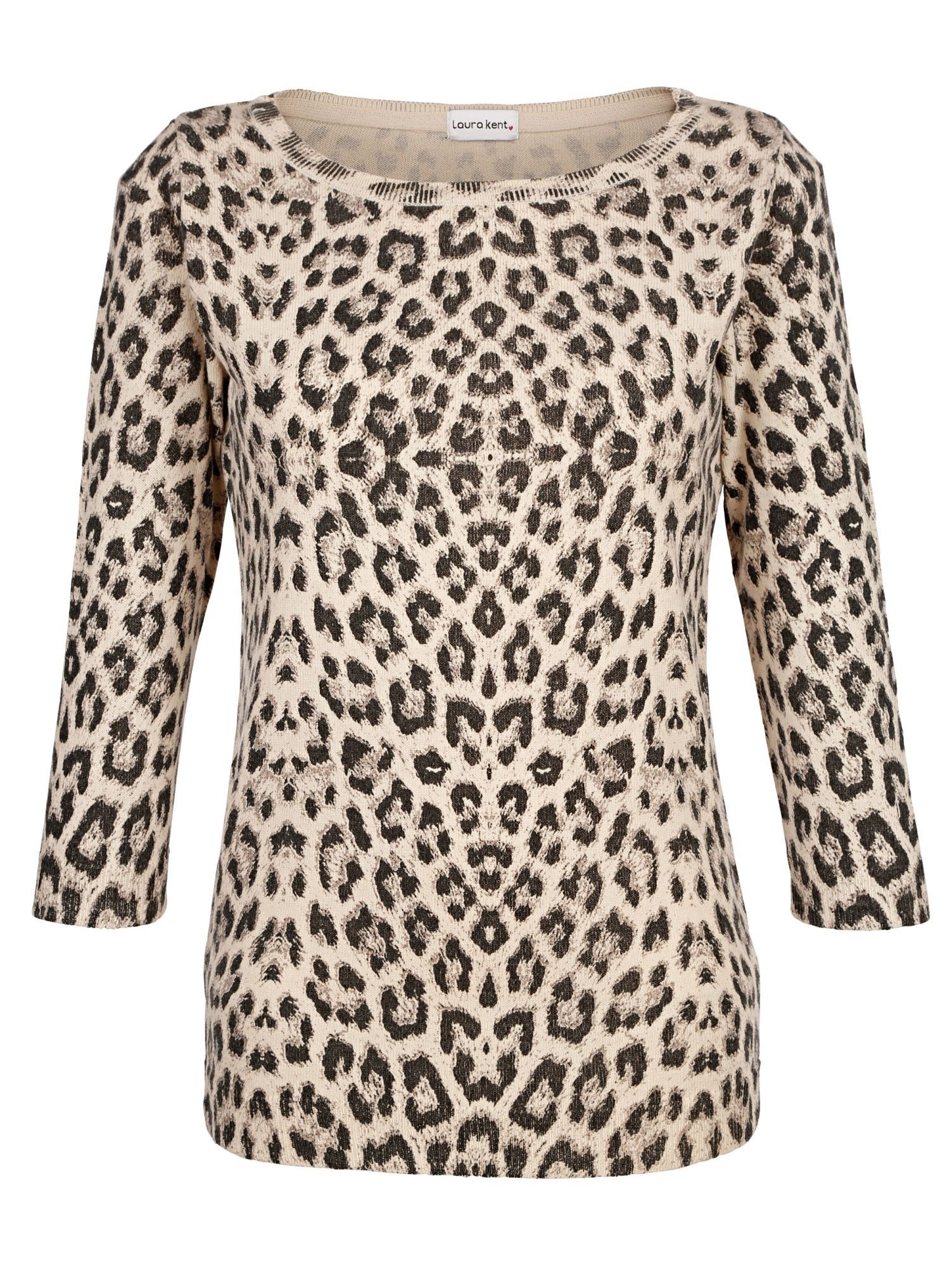 pullover damen animal print