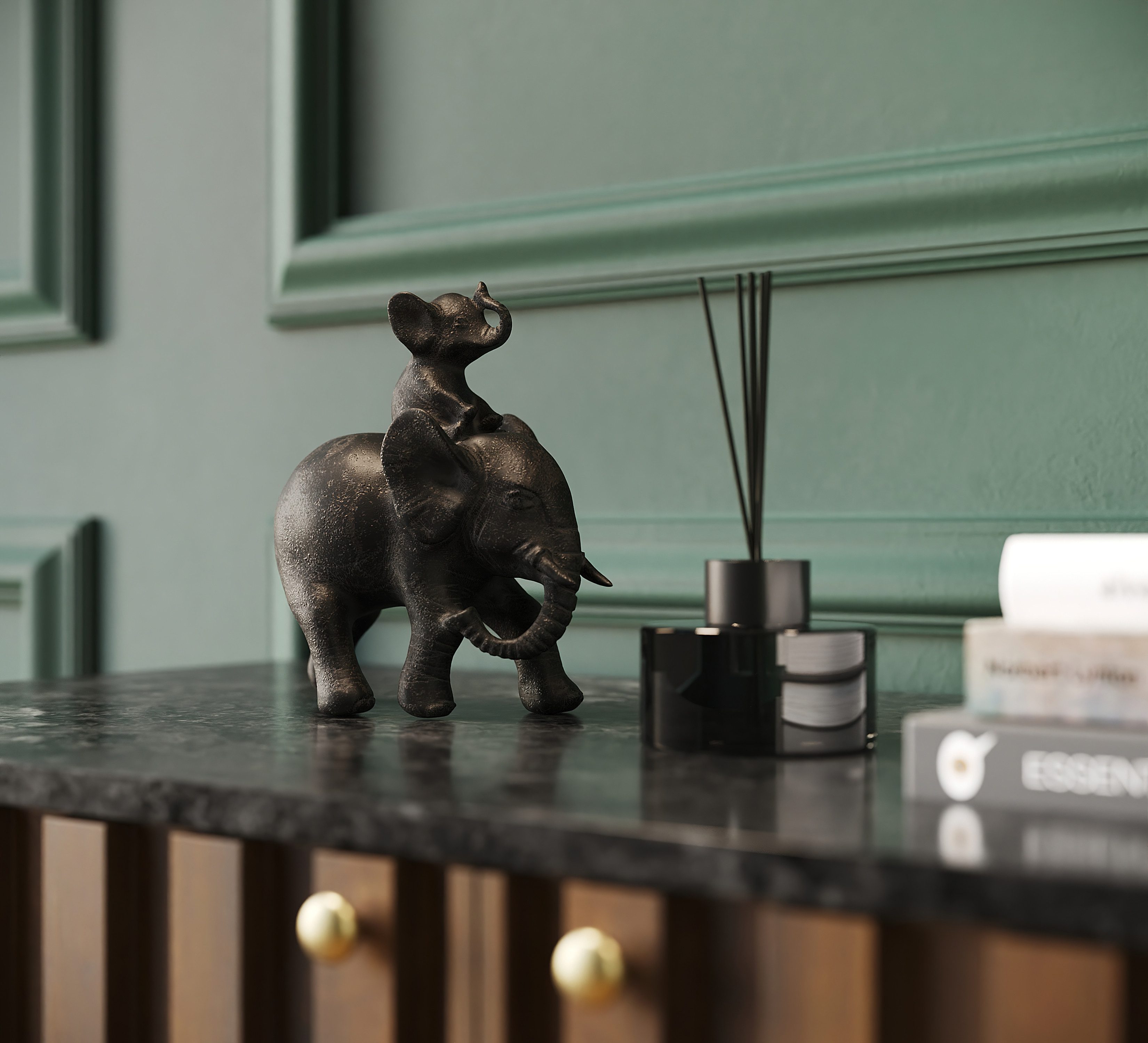 Kare Design Dekofigur Deko Figur Elefant Dumbo Uno günstig online kaufen