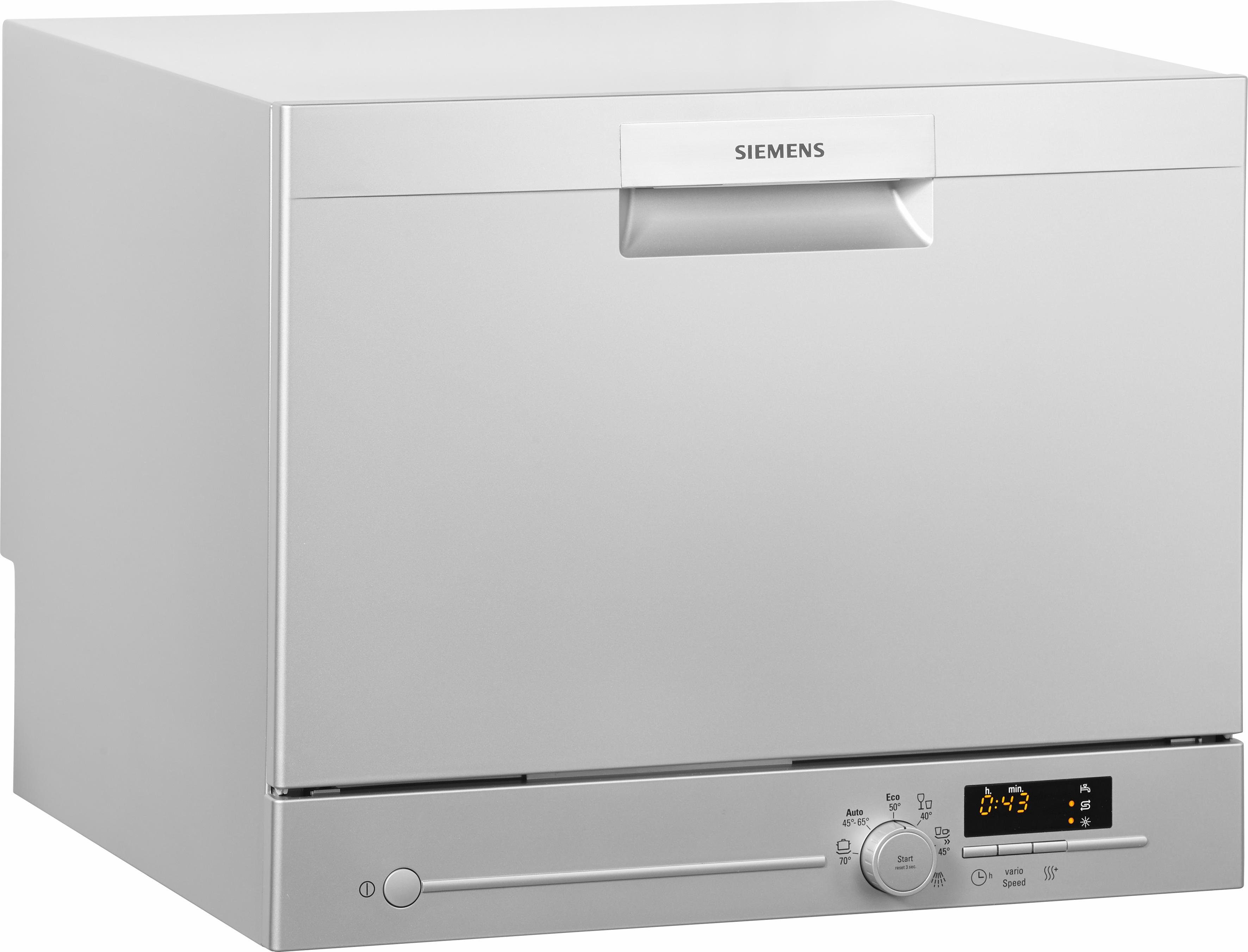 SIEMENS Tischgeschirrspüler iQ300, SK26E821EU, 8 l, 6 Maßgedecke - SIEMENS