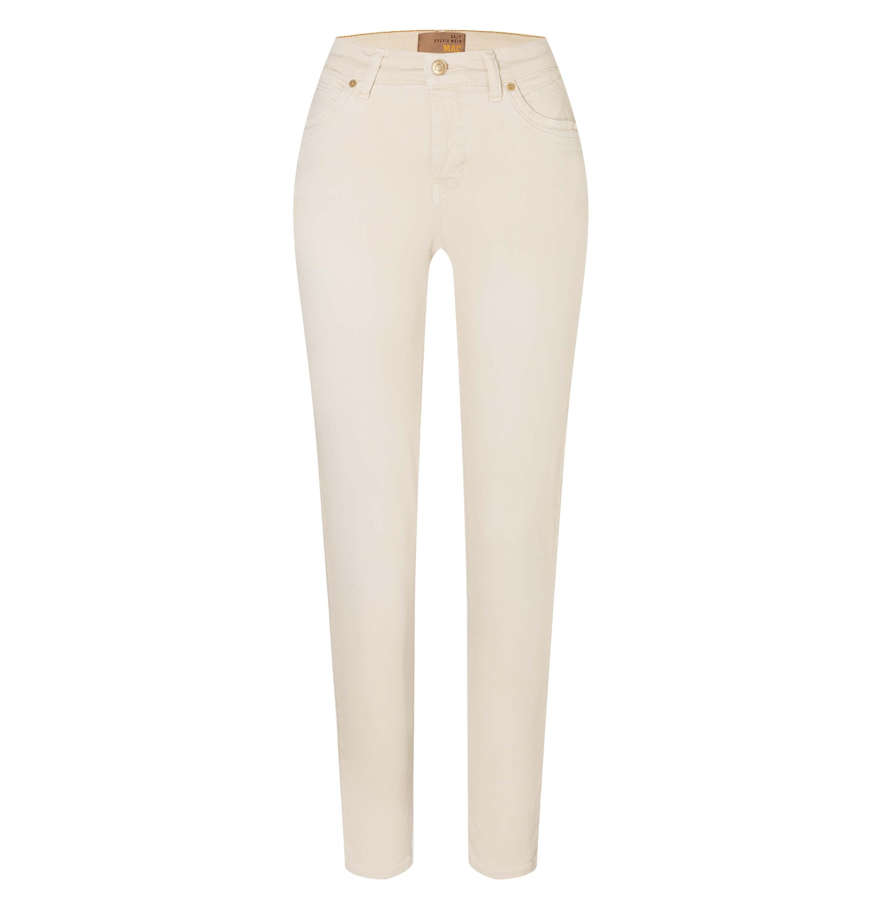 MAC Stretch-Jeans MAC MEL 020W white MEIS - vintage SYLVIE 2620-00-0389