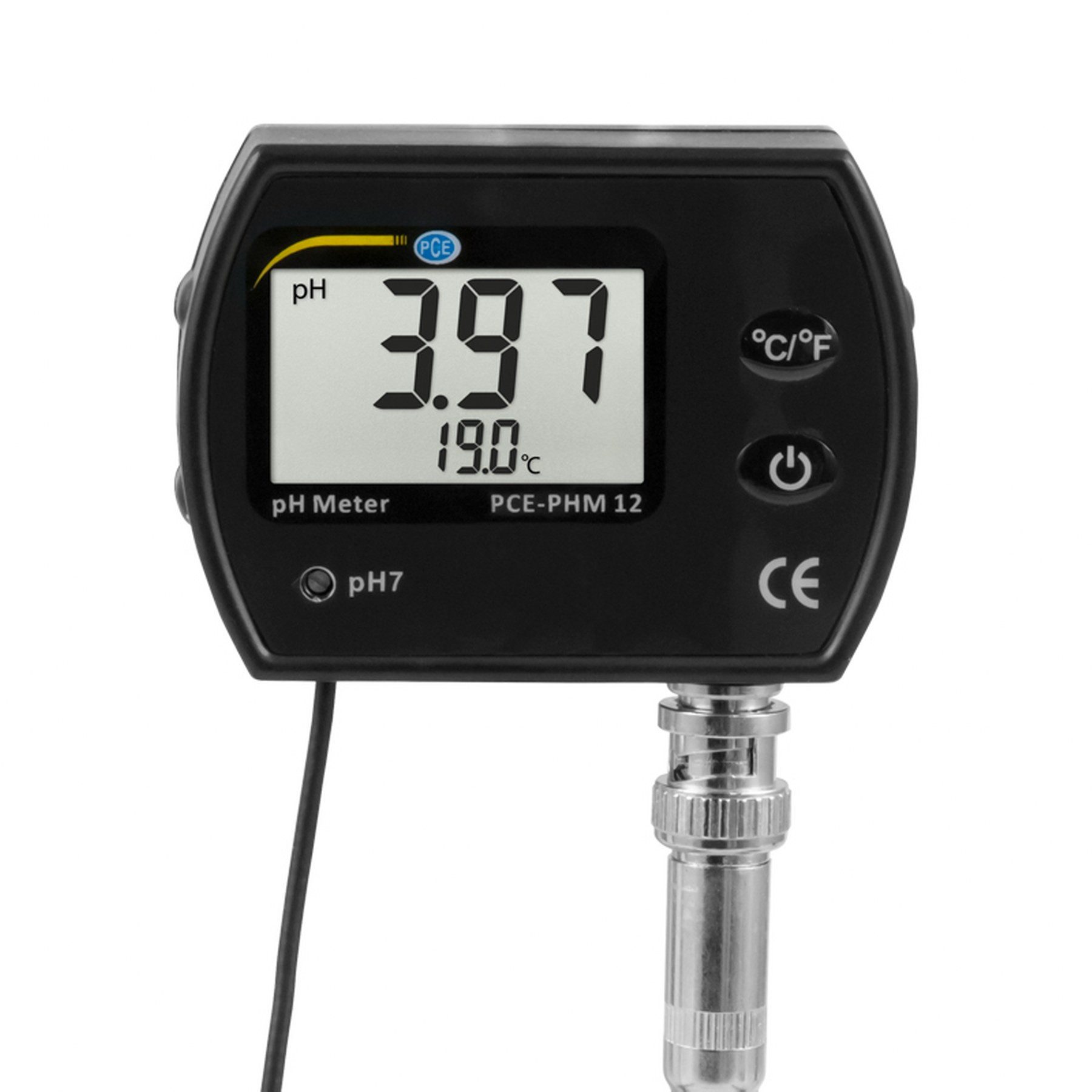 PCE Instruments pH-Messgerät Sauerstoffmessgerät PCE-PHM 12