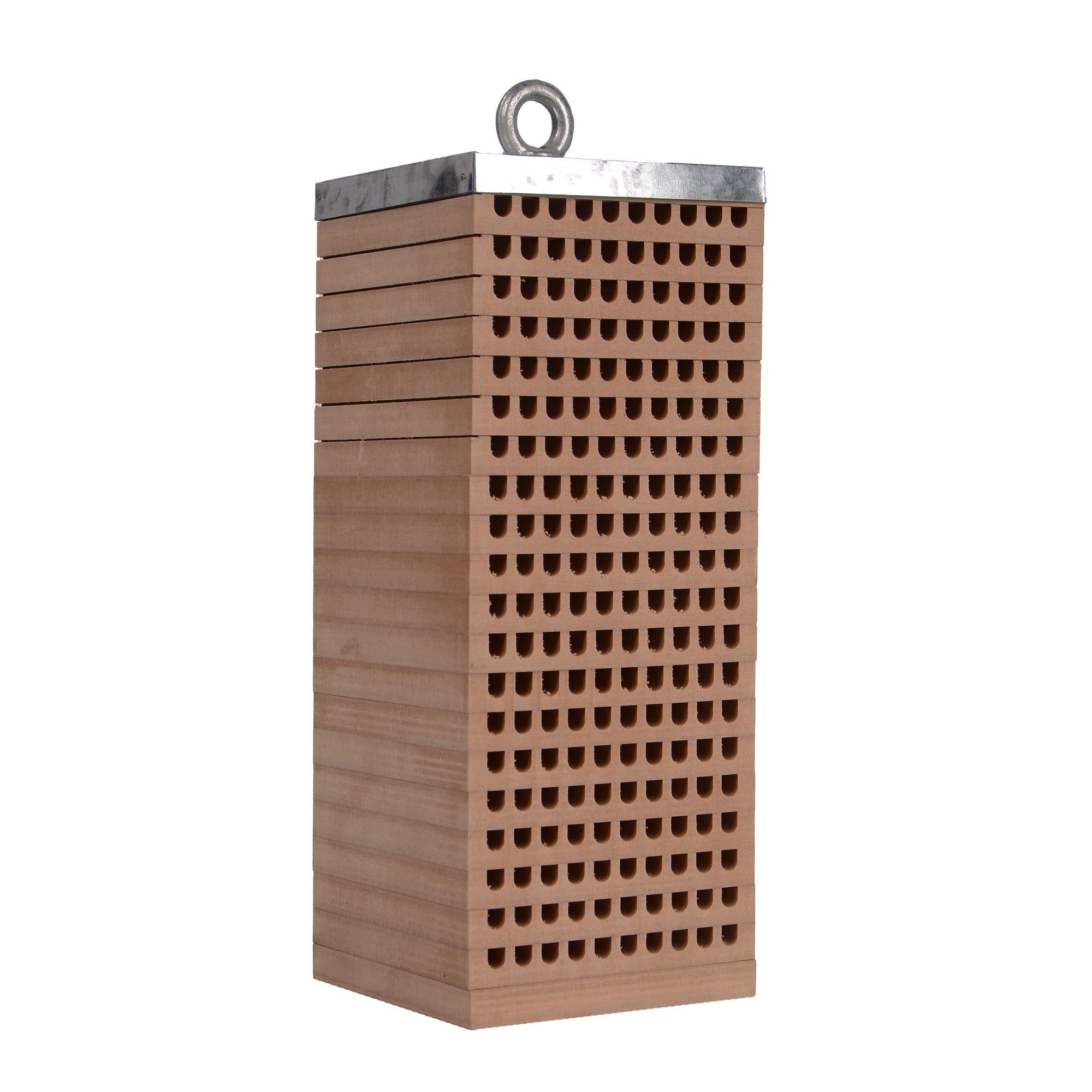 UNUS GARDEN Insektenhotel Maurerbienen Insektenhotel, (40x16x16cm), Insektenhaus, Bienenunterkunft, Bienenhotel Holz, Wildbienenschutz