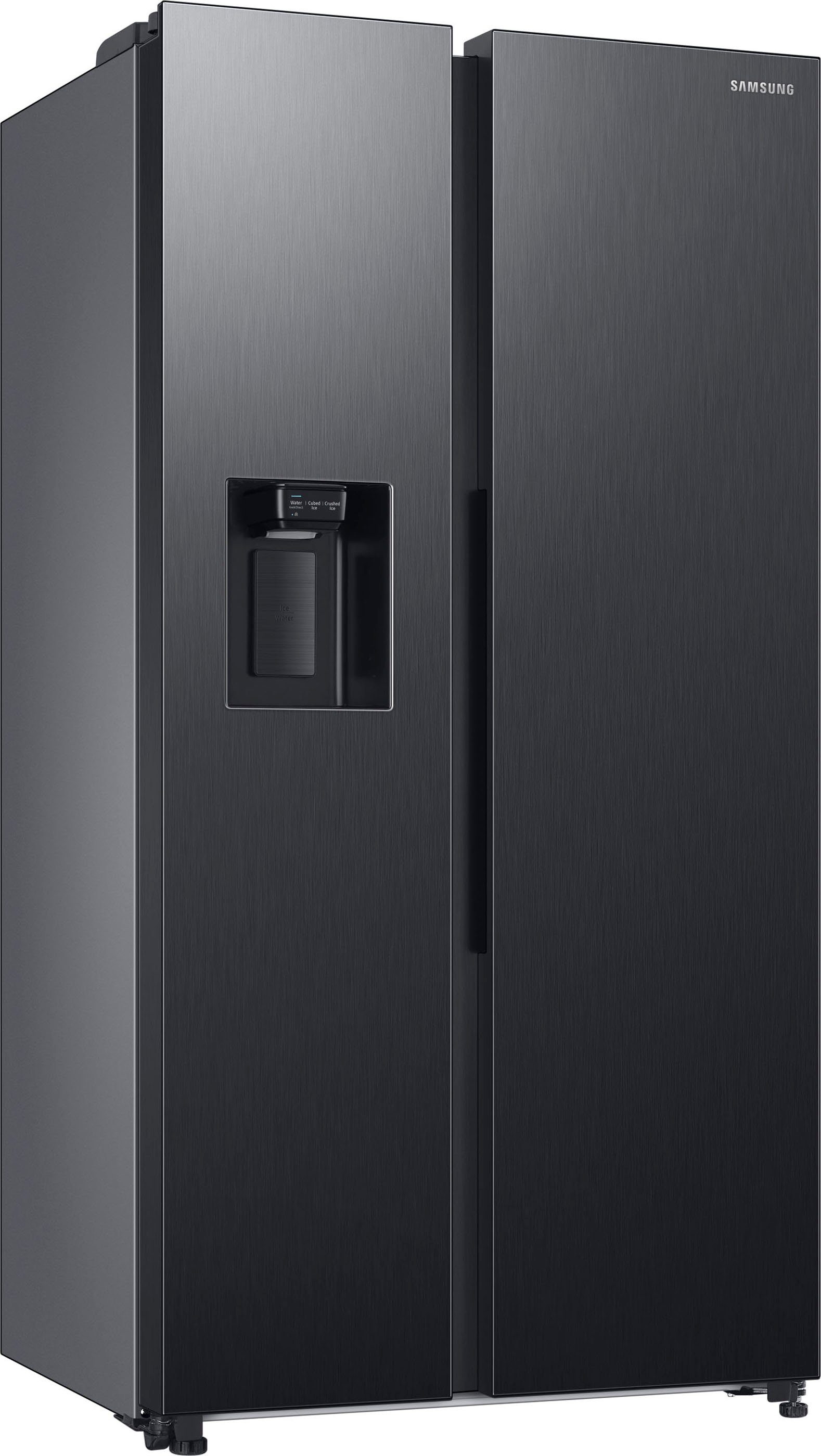 Samsung Side-by-Side RS800 RS6GCG885DB1, 178 cm hoch, 91,2 cm breit schwarzes Edelstahl | Side-by-Side Kühlschränke