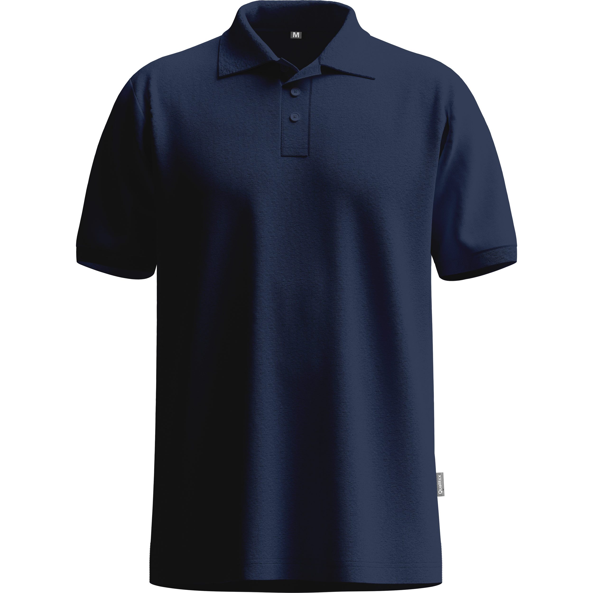 Qualitex Workwear Poloshirt Poloshirt Herren Kurzarm – atmungsaktiv & nachhaltig Polo Shirt (1-tlg) Herren Poloshirt kurzarm aus Tencel – bequem, robust & vielseitig
