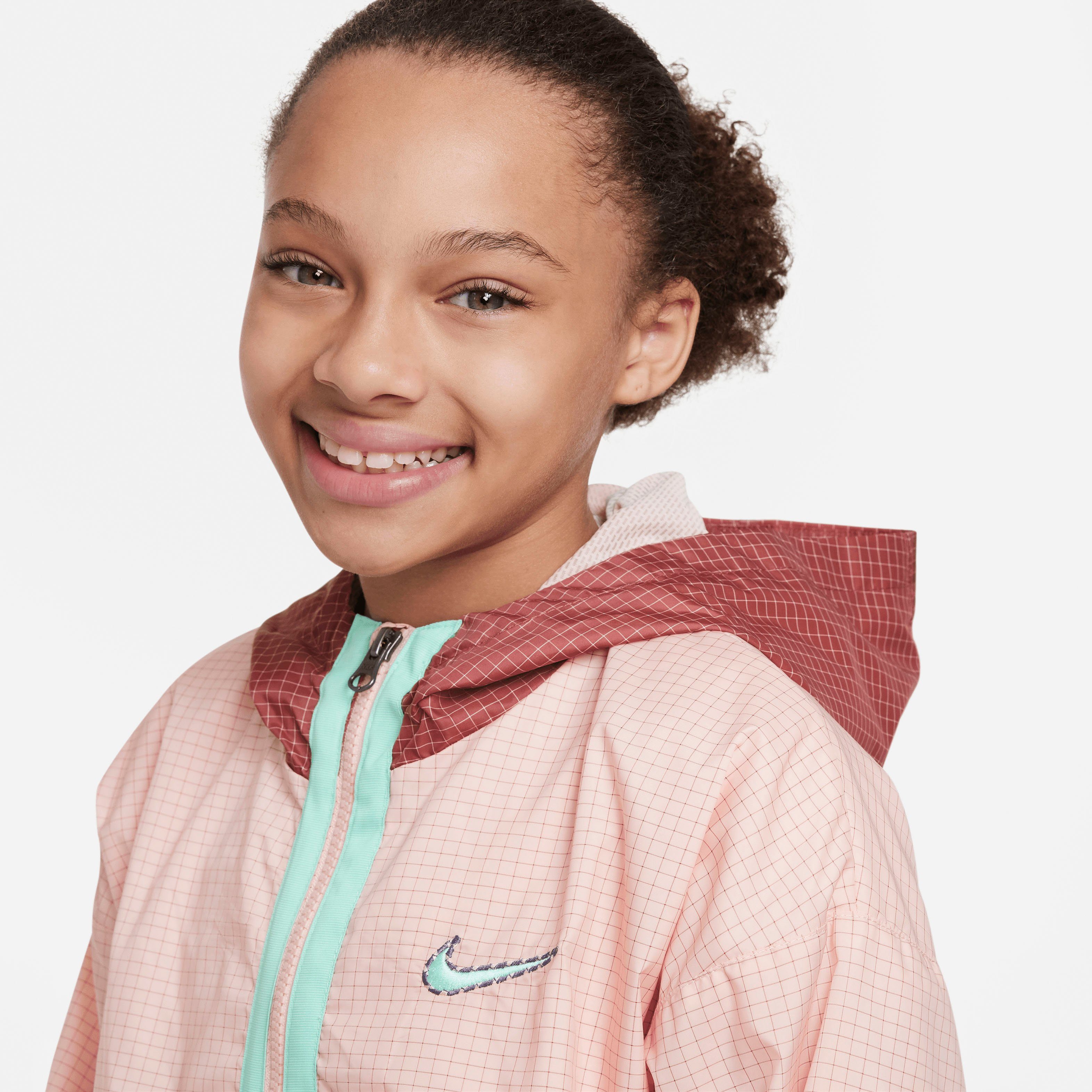 Nike ARCTIC Kids' Outdoorjacke Big ORANGE/CANYON RUST Sportswear Jacket ODP Woven