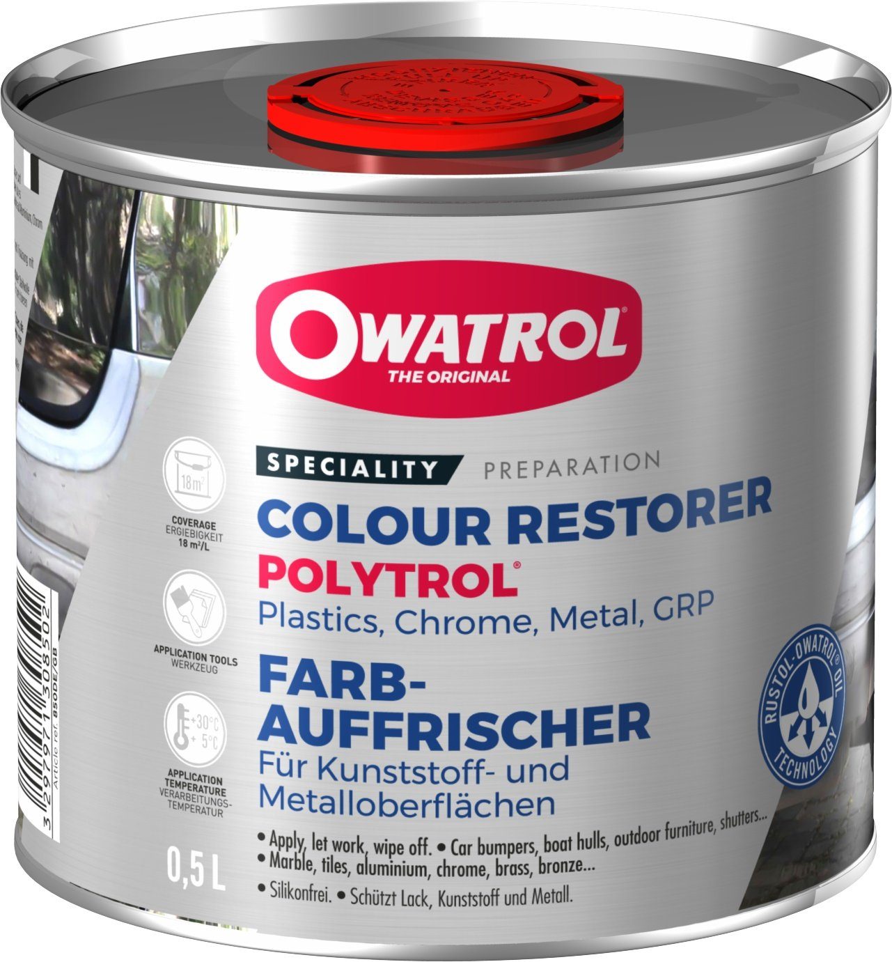 OWATROL Polytrol - Kunststoffauffrischer Autopolitur | Tapetenkleister