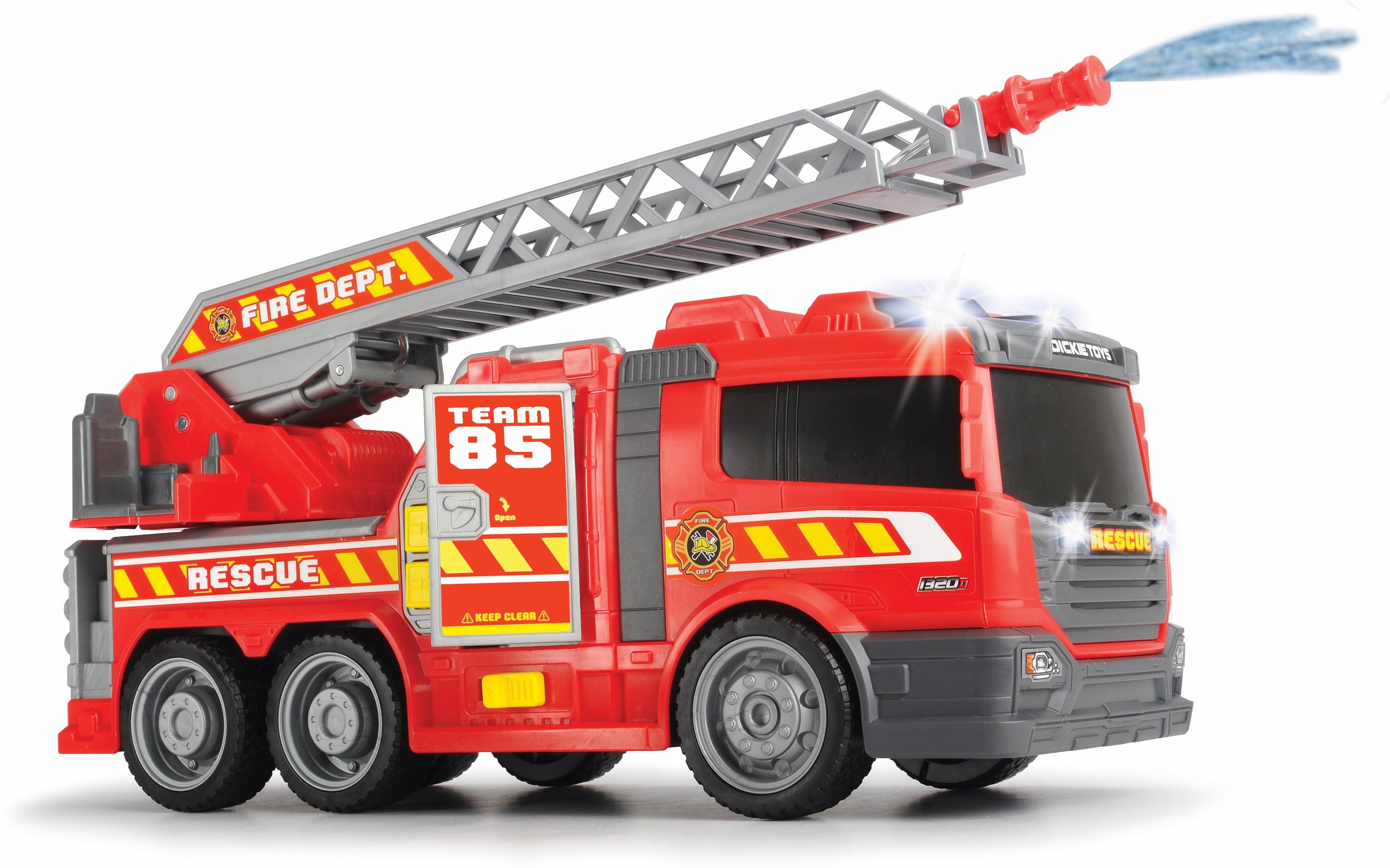 mit Wasserspr Dickie Toys Fire Fighter Feuerwehrauto Spielzeugauto Feuerwehr 