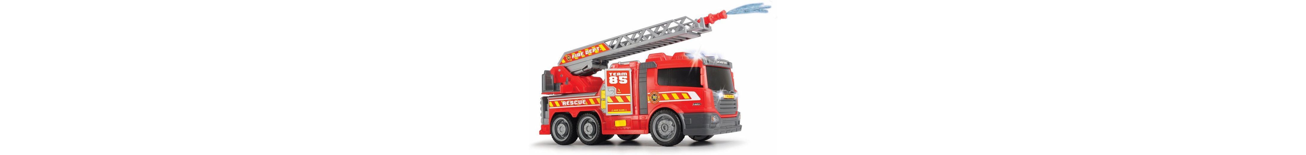 Dickie Toys Spielzeug-Feuerwehr »Fire Fighter - Feuerwehrauto«, mit