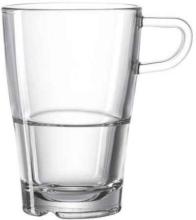 LEONARDO Latte-Macchiato-Glas »SENSO«, Glas, hitzebeständig und widerstandsfähig, Inhalt 230 ml, 6-teilig