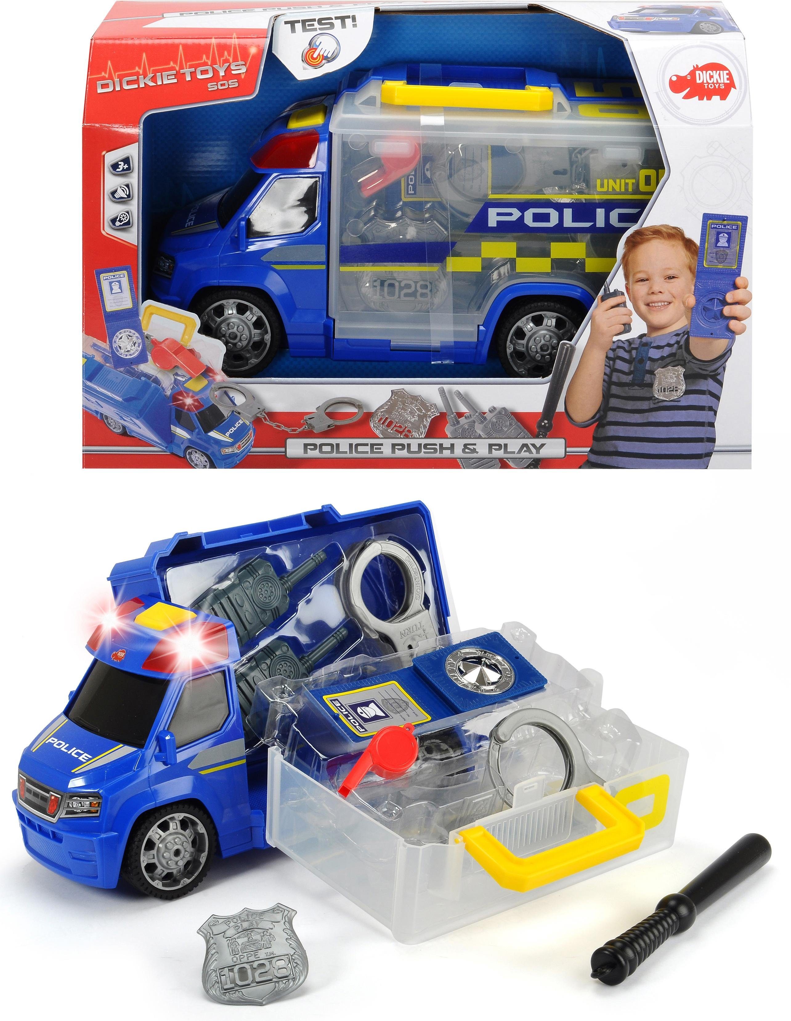 Dickie Toys Spielzeug Polizeiauto mit Licht und Sound, »Police Squad