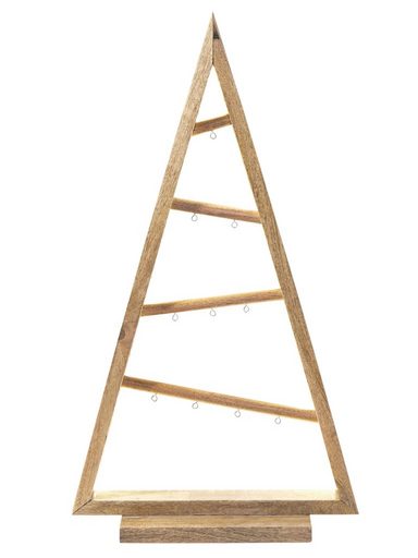 heine home Deko-Baum kl., Dekorativer Weihnachtsbaum aus Massivholz