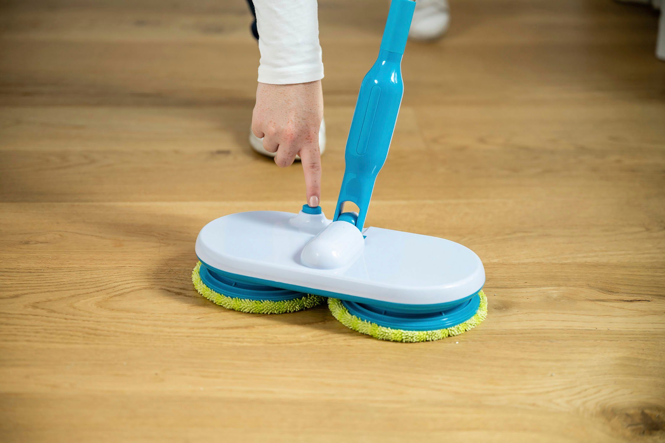 MediaShop Akku-Wischmopp Hurricane Flaoting Mop, beutellos