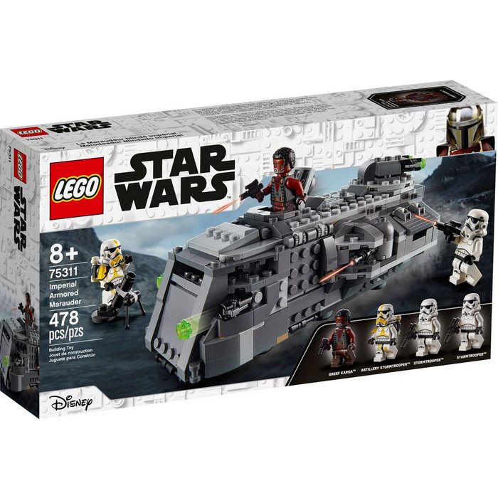 LEGO® Konstruktionsspielsteine LEGO® Star Wars™ - Imperialer Marauder (Set 478 St)