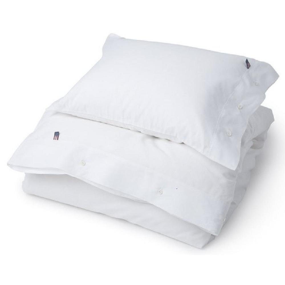 Lexington Bettwäsche Bettwäsche Bettbezug Pin Point White Duvet (135x200cm)