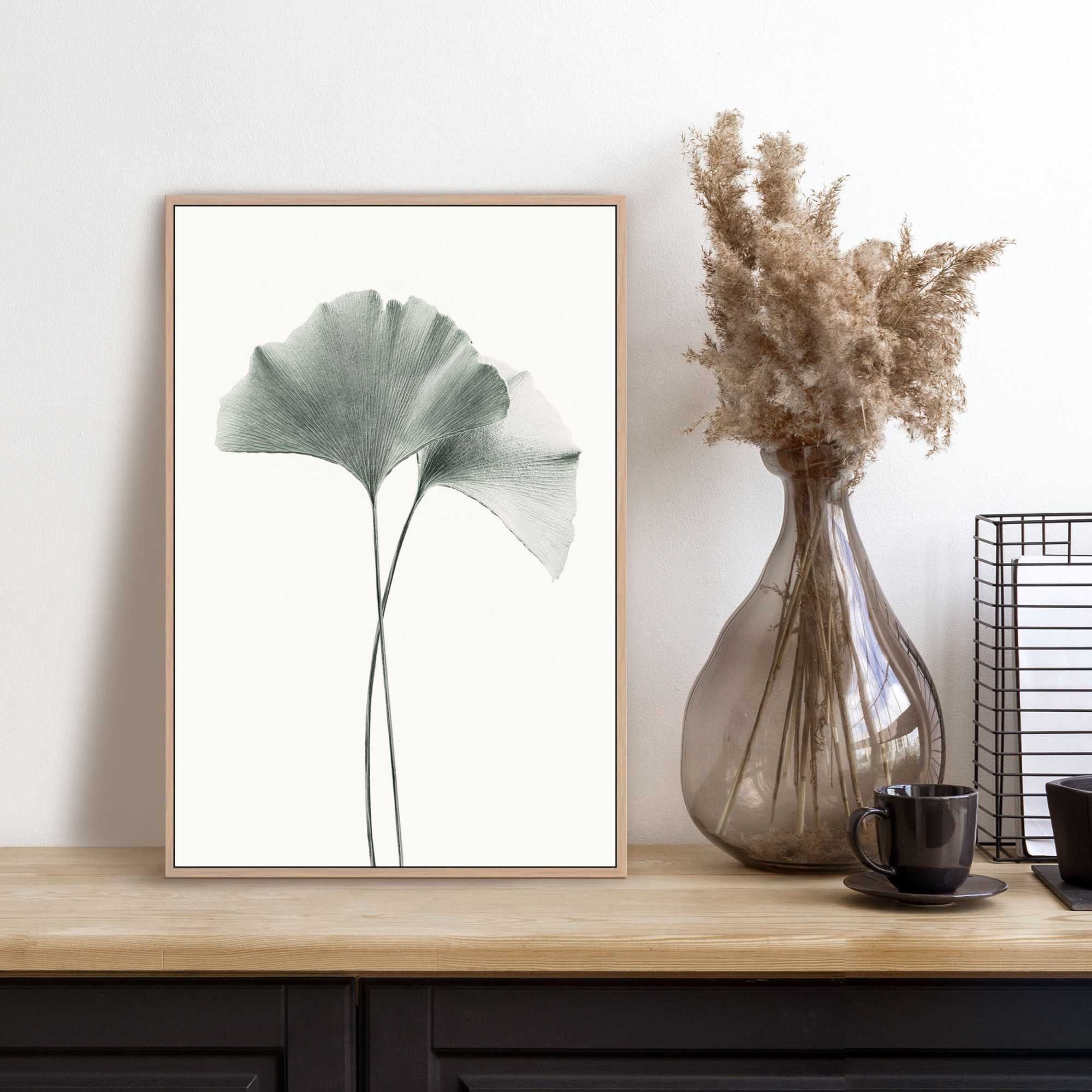 Wandbild Reinders! Blatt Ginkgo