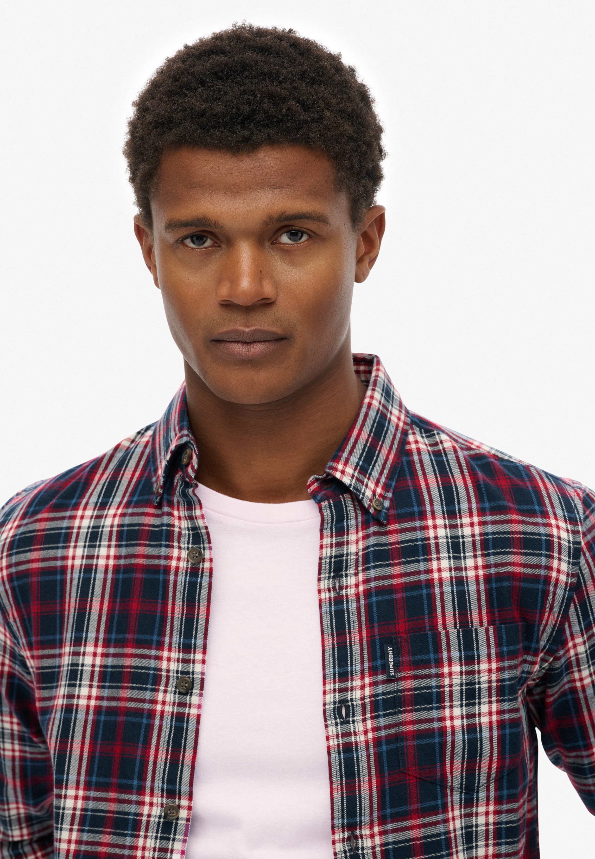 Superdry Langarmhemd VINTAGE CHECK SHIRT