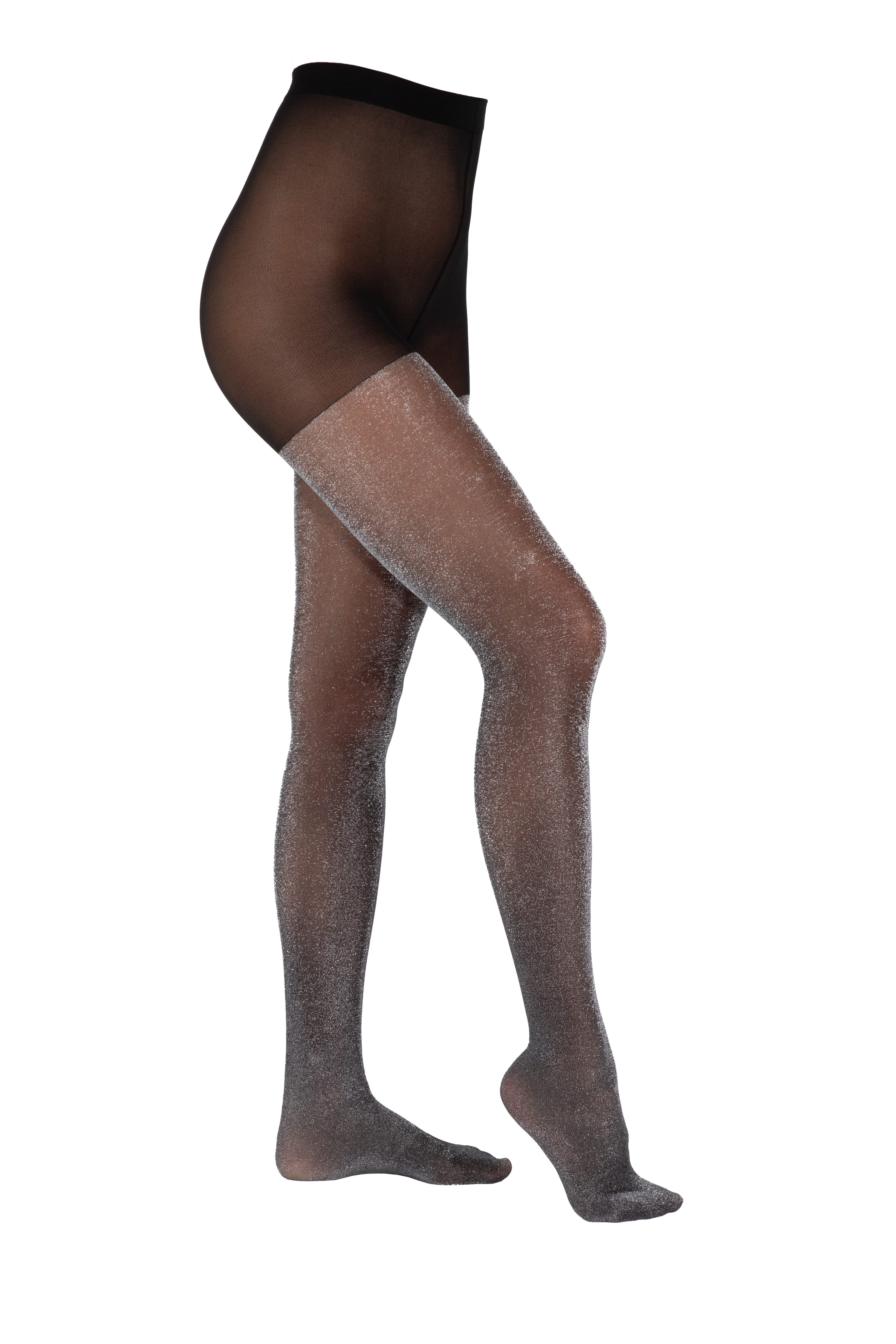 Camano Feinstrumpfhose fine fashion 30 DEN Glitzereffekt, Glam-Look, mattes Finish