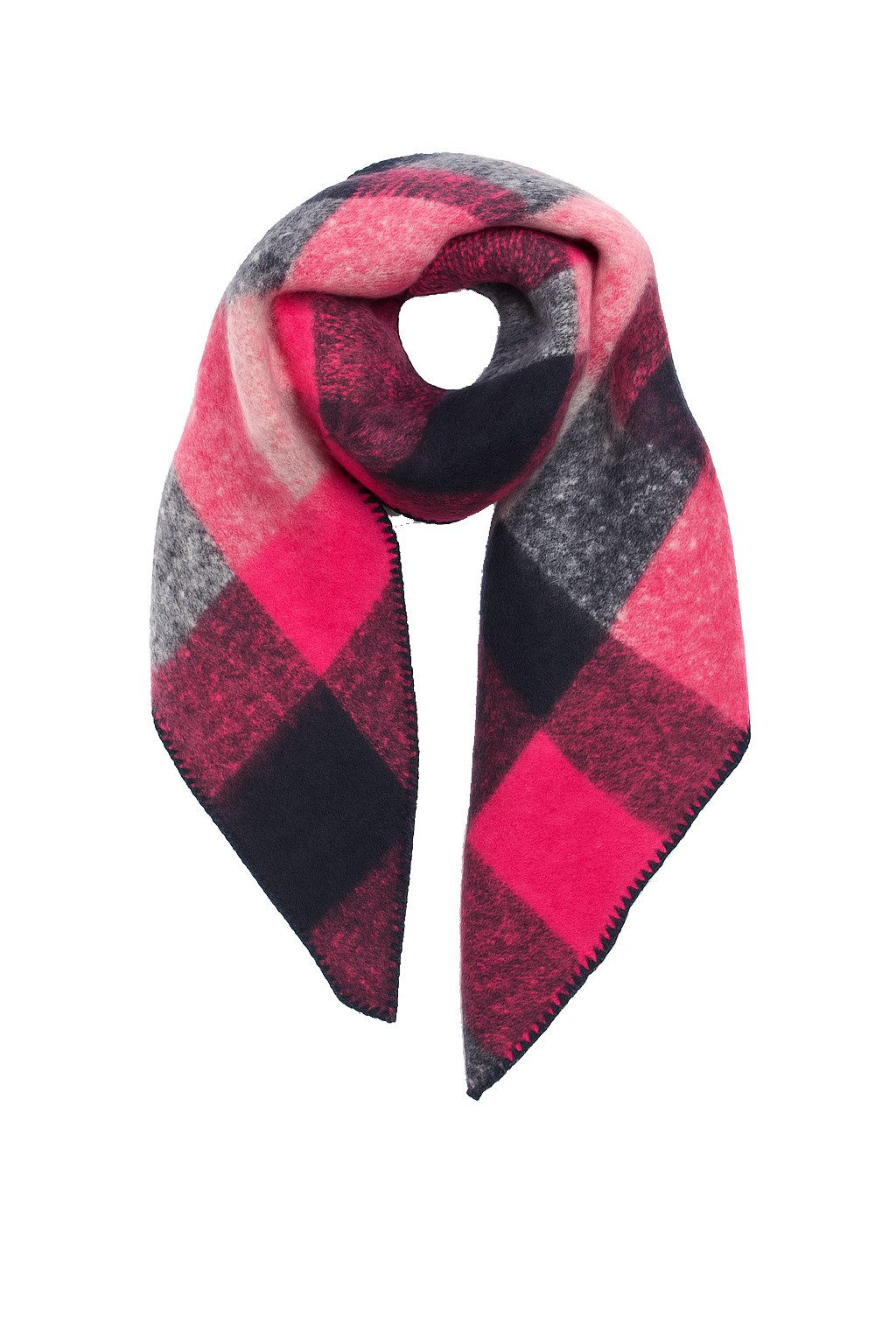 Faera Modeschal Weicher Schal mit Fransen günstig online kaufen