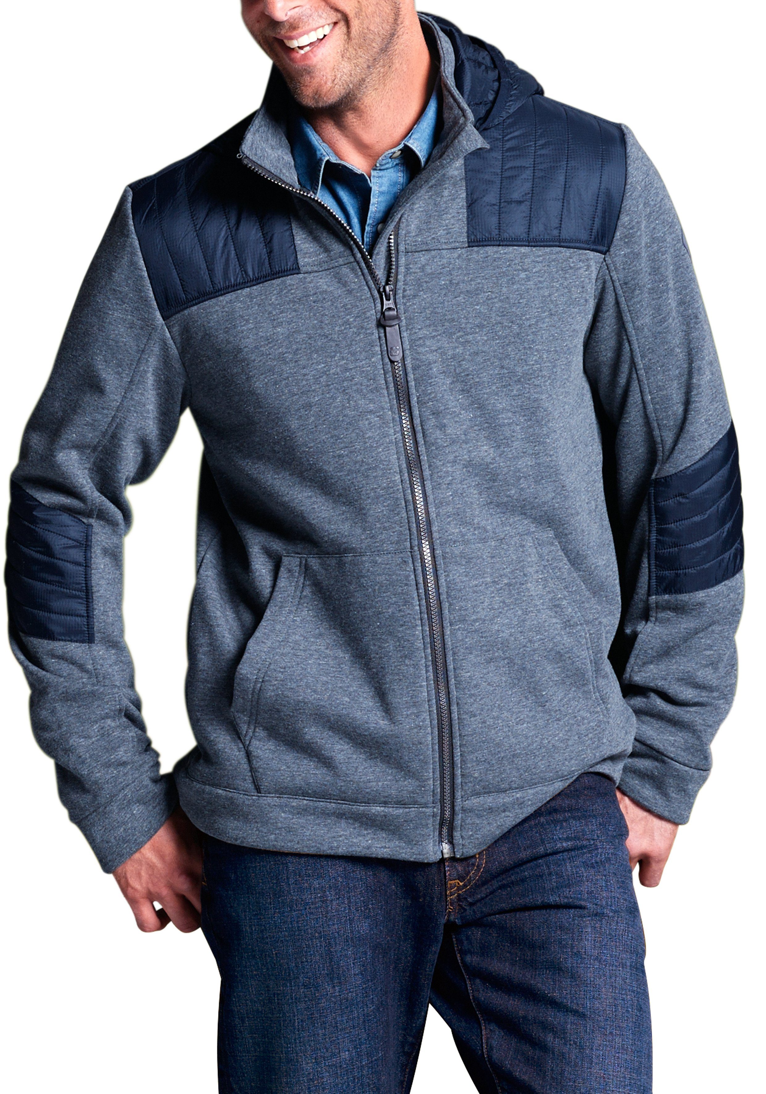 Eddie Bauer Sweatshirt Sweatjacke mit Fleece gefüttert online kaufen OTTO