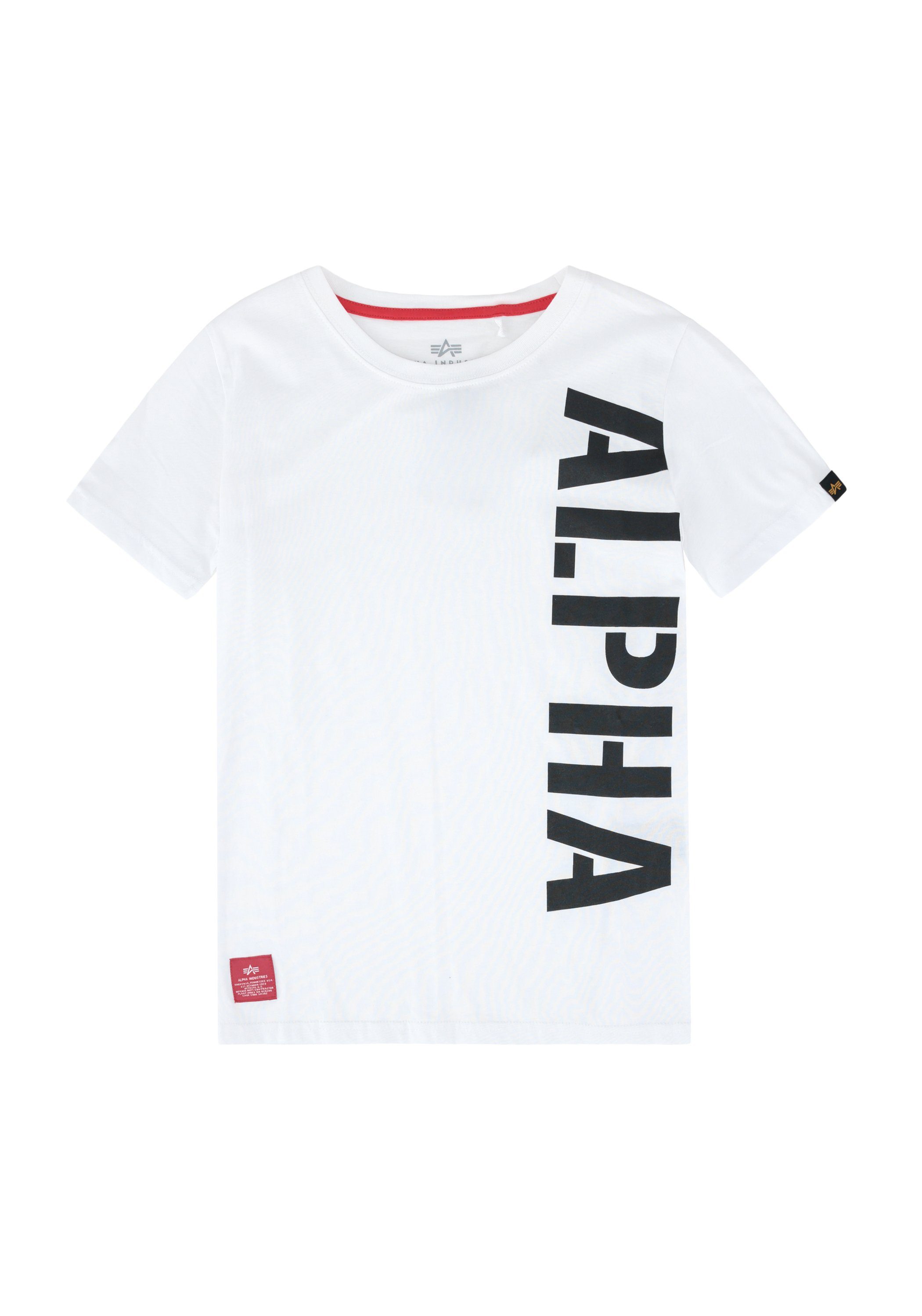 Alpha Industries T-Shirt Alpha Industries Kids - T-Shirts Side Print T Kids /Teens