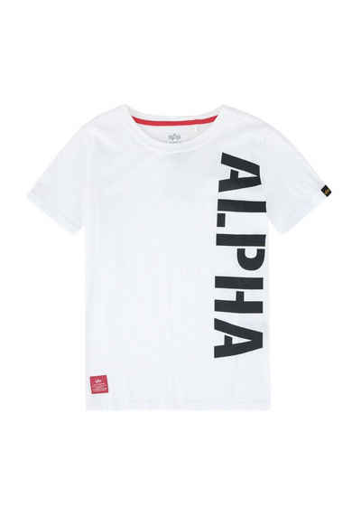 Alpha Industries T-Shirt ALPHA INDUSTRIES Kids - T-Shirts Side Print T Kids/Teens