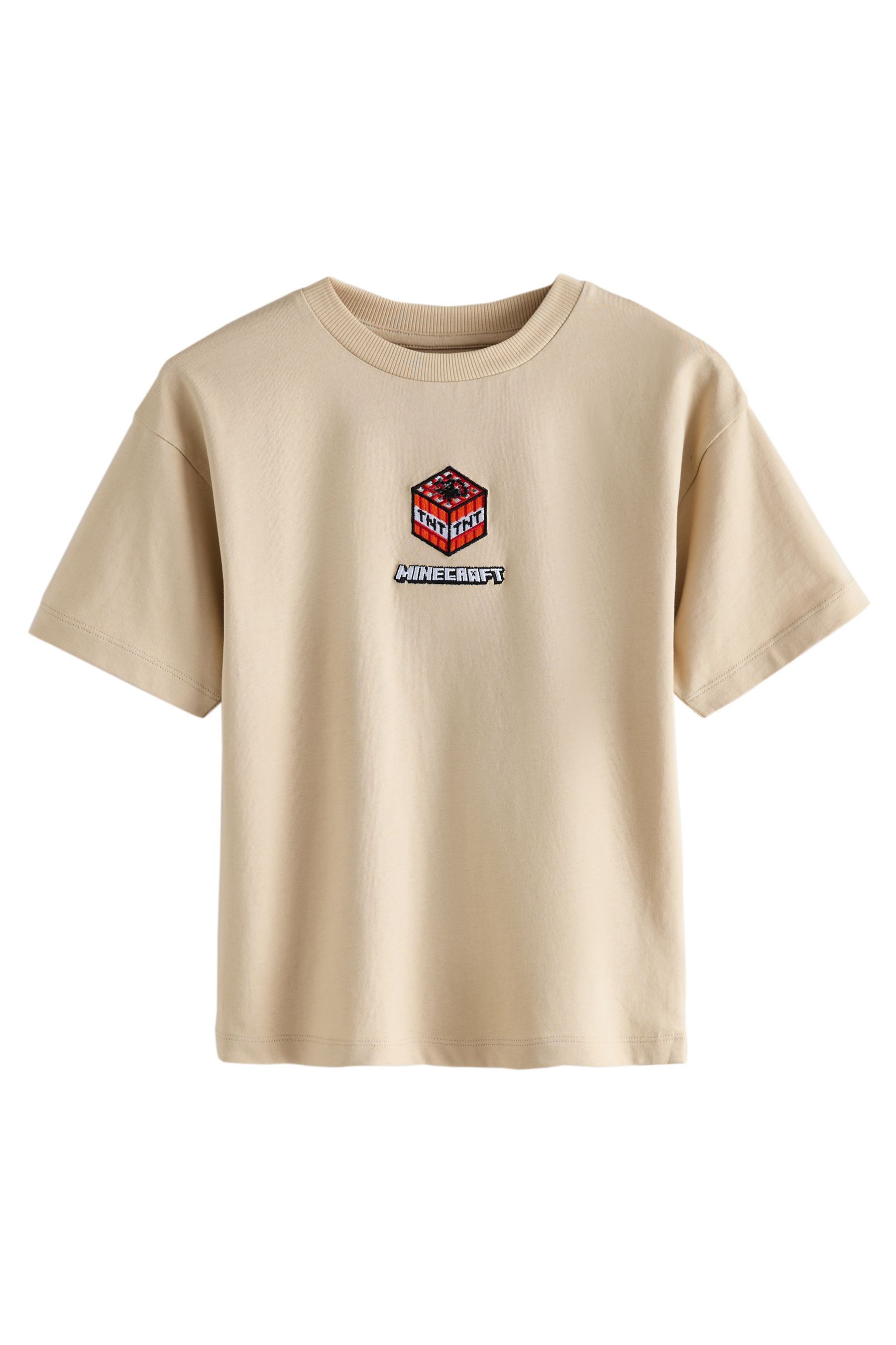 Next T-Shirt Lizenziertes T-Shirt mit Allover-Print (1-tlg)