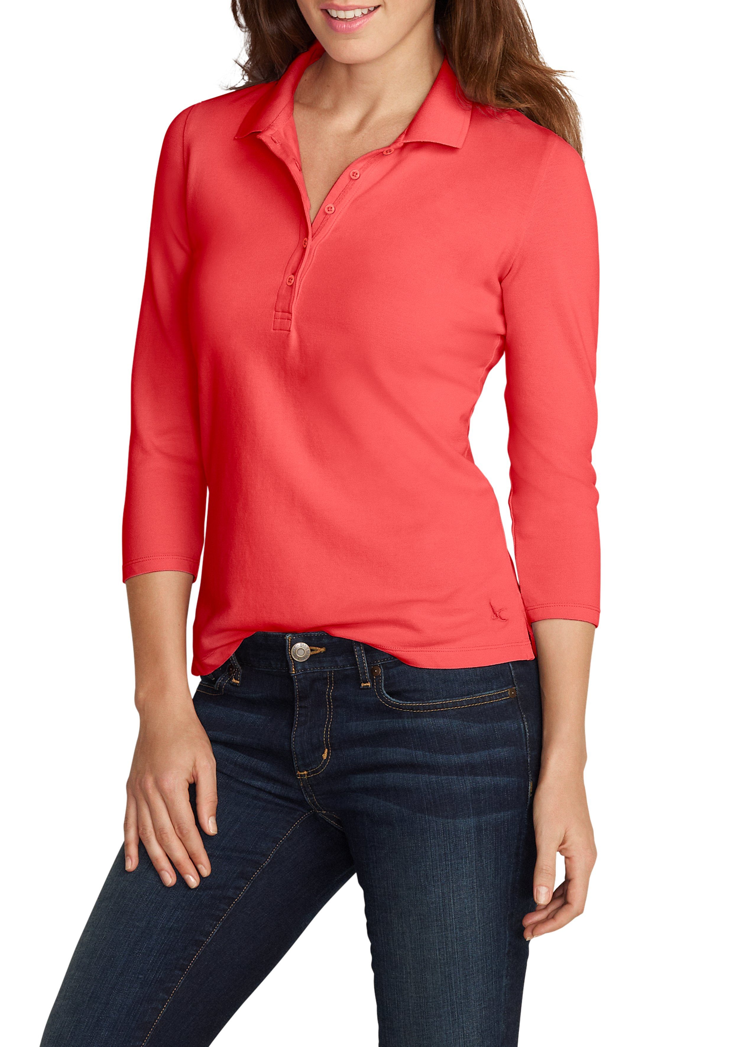 Eddie Bauer Poloshirt mit 3/4Arm online kaufen OTTO
