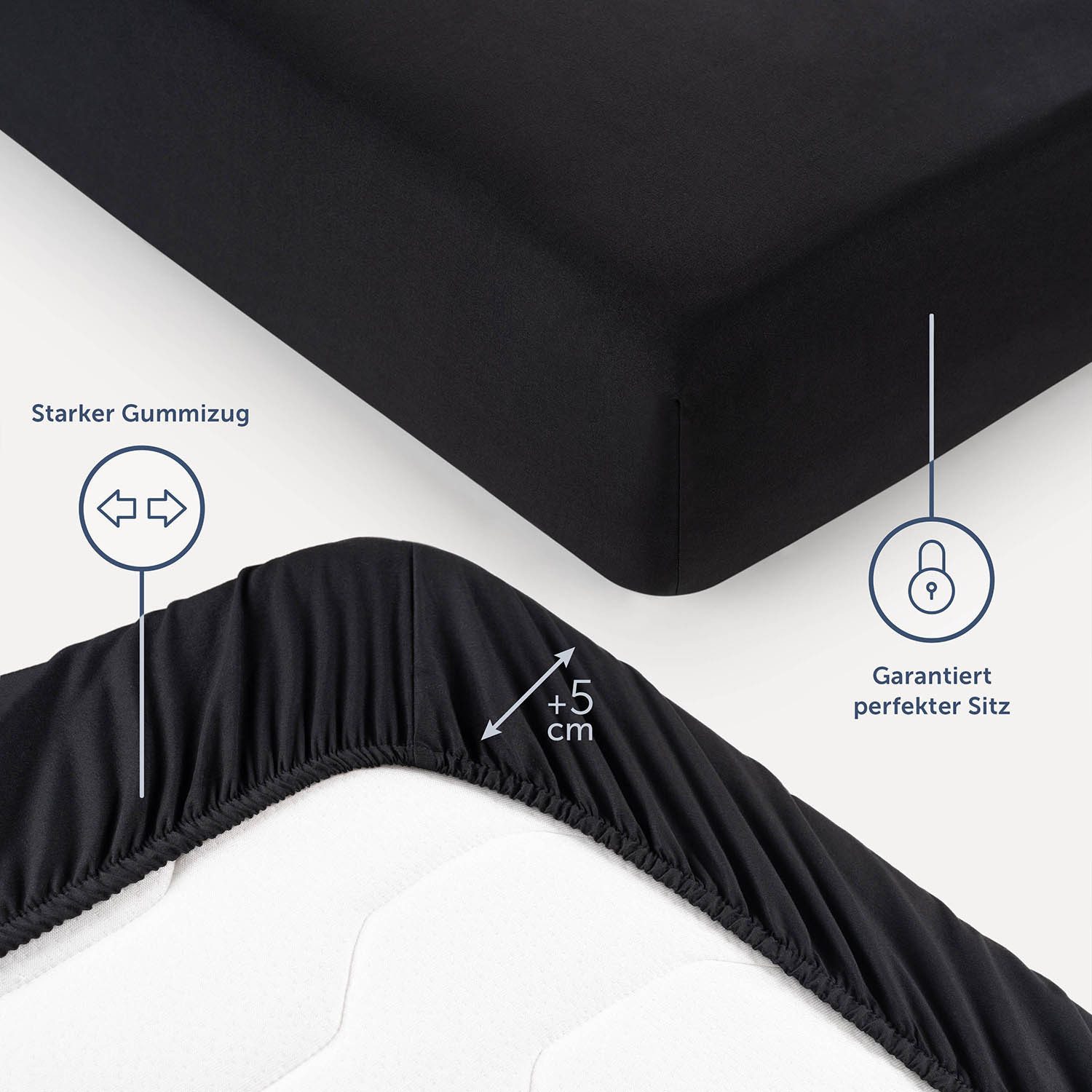 Blumtal Spannbettlaken Bettlaken aus Mikrofaser OEKO-TEX® günstig online kaufen