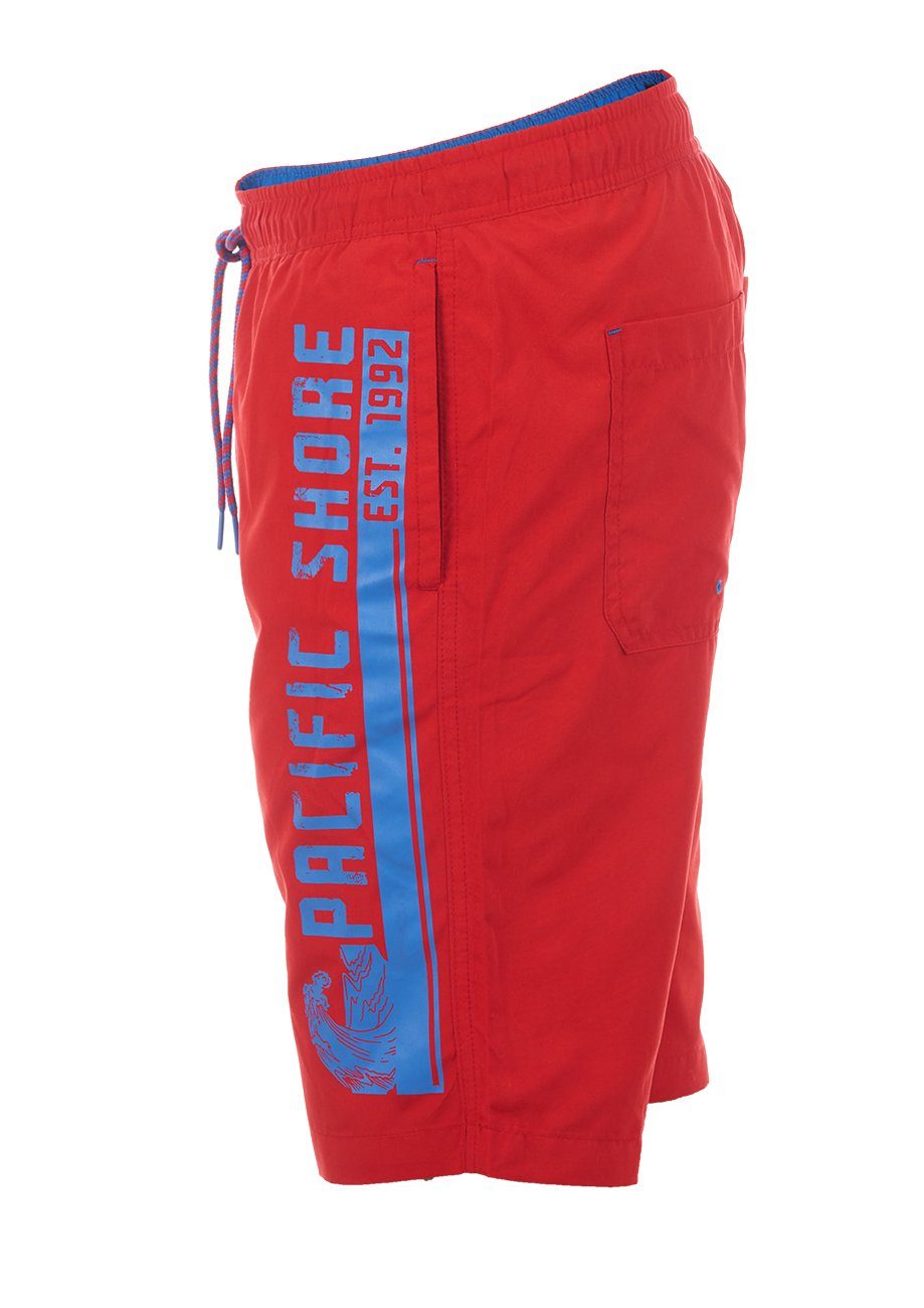 riverso Badeshorts Herren Badehose RIVJannik Regular Fit (1-St) Sportshorts mit Kordelzug – Bild 3 von 5