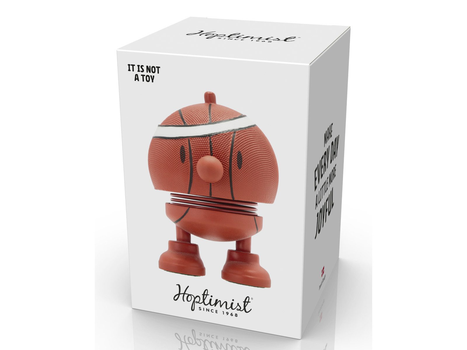 HOPTIMIST Dekofigur Basketball Bumble S Orange 7,6cm günstig online kaufen