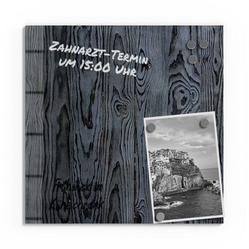 DEQORI Magnettafel 'Kieferholzmaserung', Whiteboard Pinnwand beschreibbar