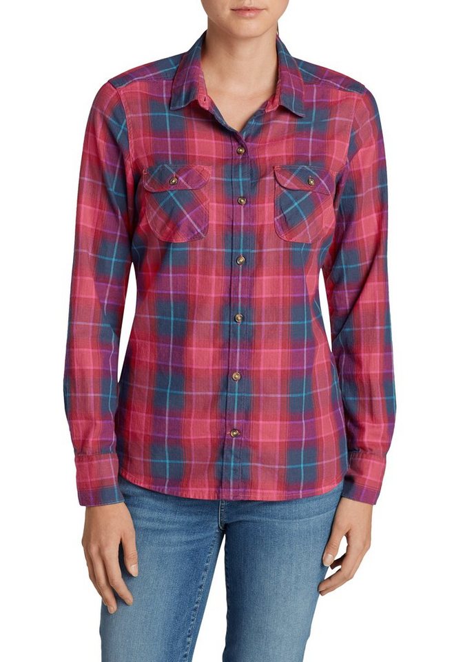 Eddie Bauer Flanellhemd Stine’s Favorite Flanellbluse - kariert Eddie Bauer Flanellhemd Stine’s Favorite Flanellbluse - kariert